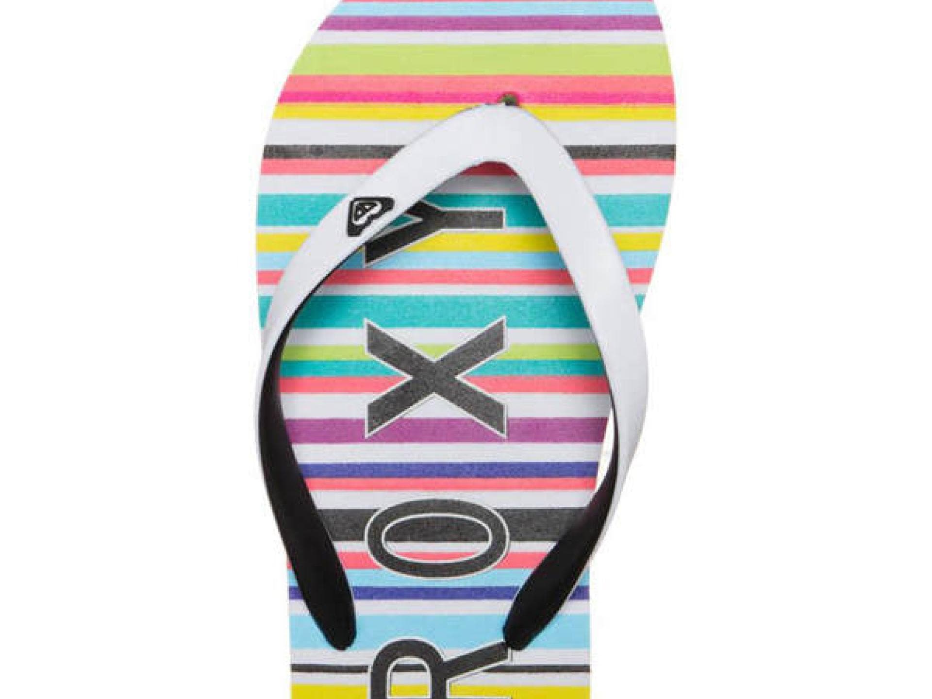Gestreifte Flip Flops von Roxy