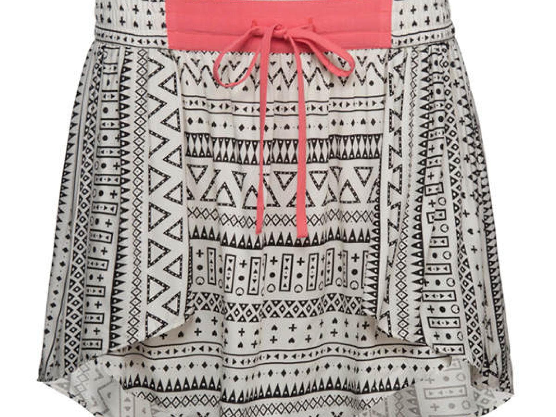 Rock mit Azteken-Print von New Yorker