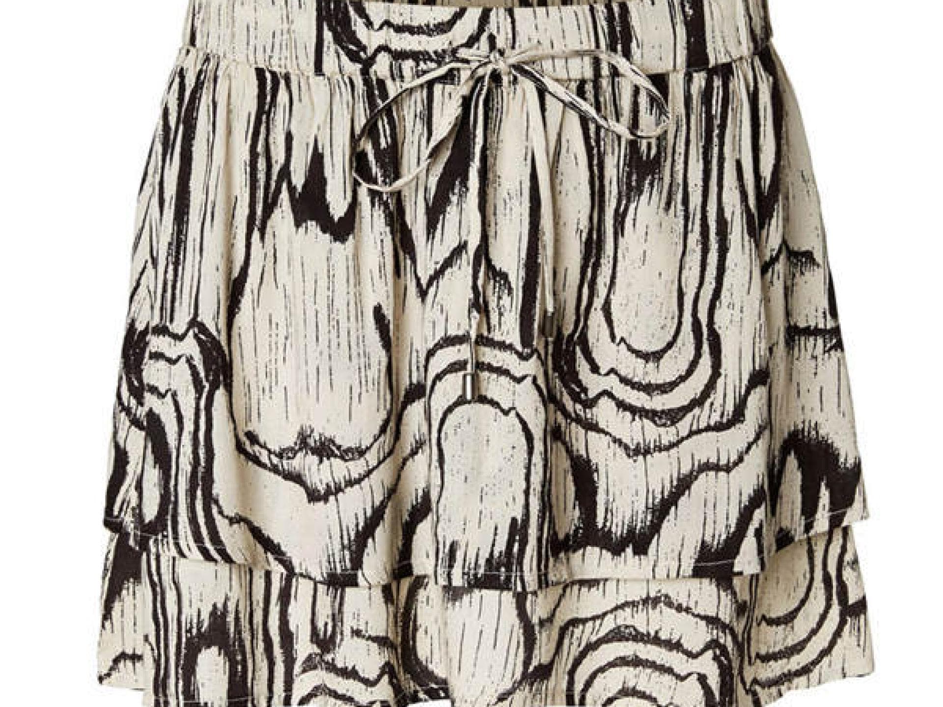 Schwarz-Beiger Rock von Vero Moda