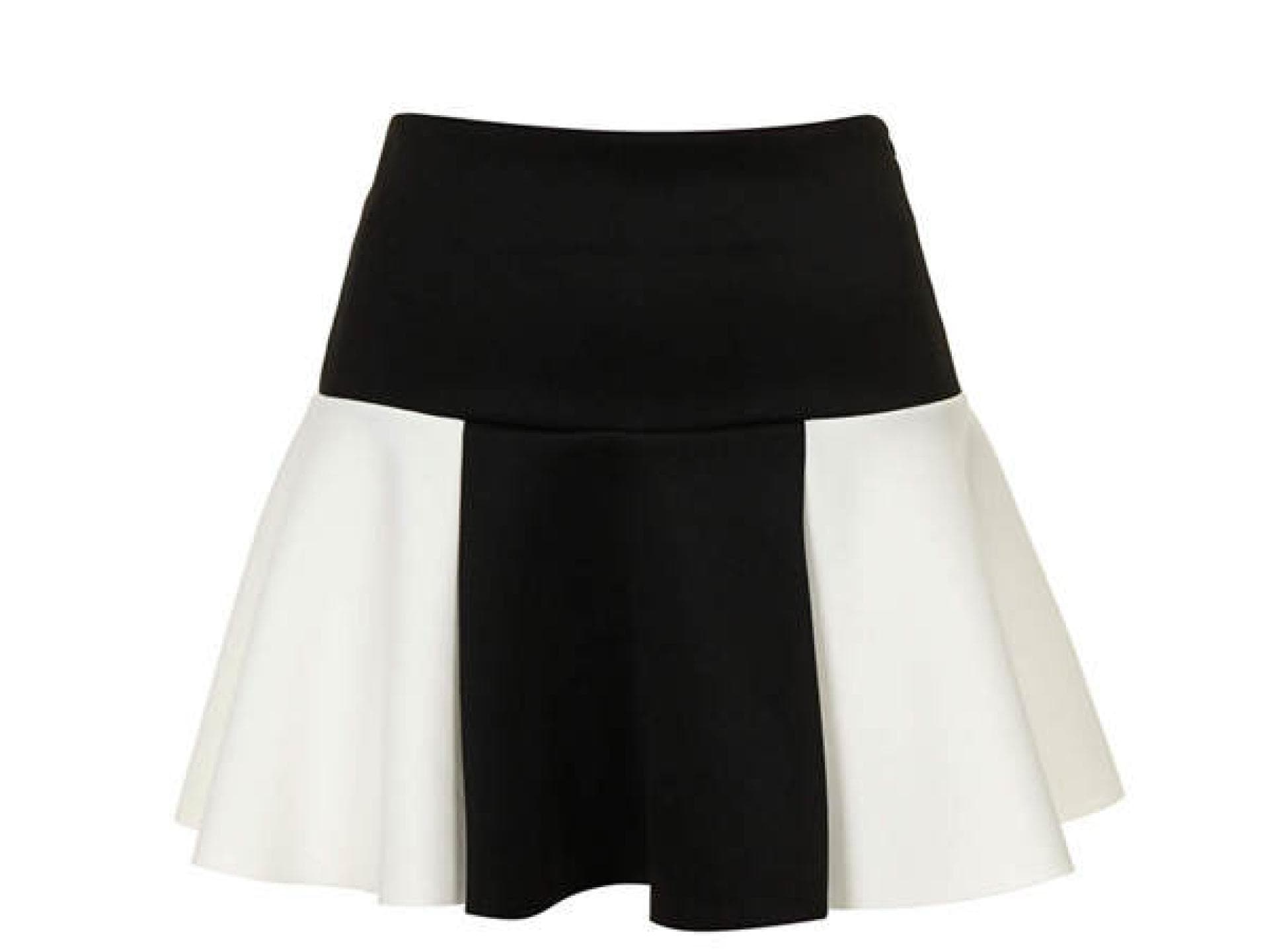 Schwarz-weißer Rock von Topshop