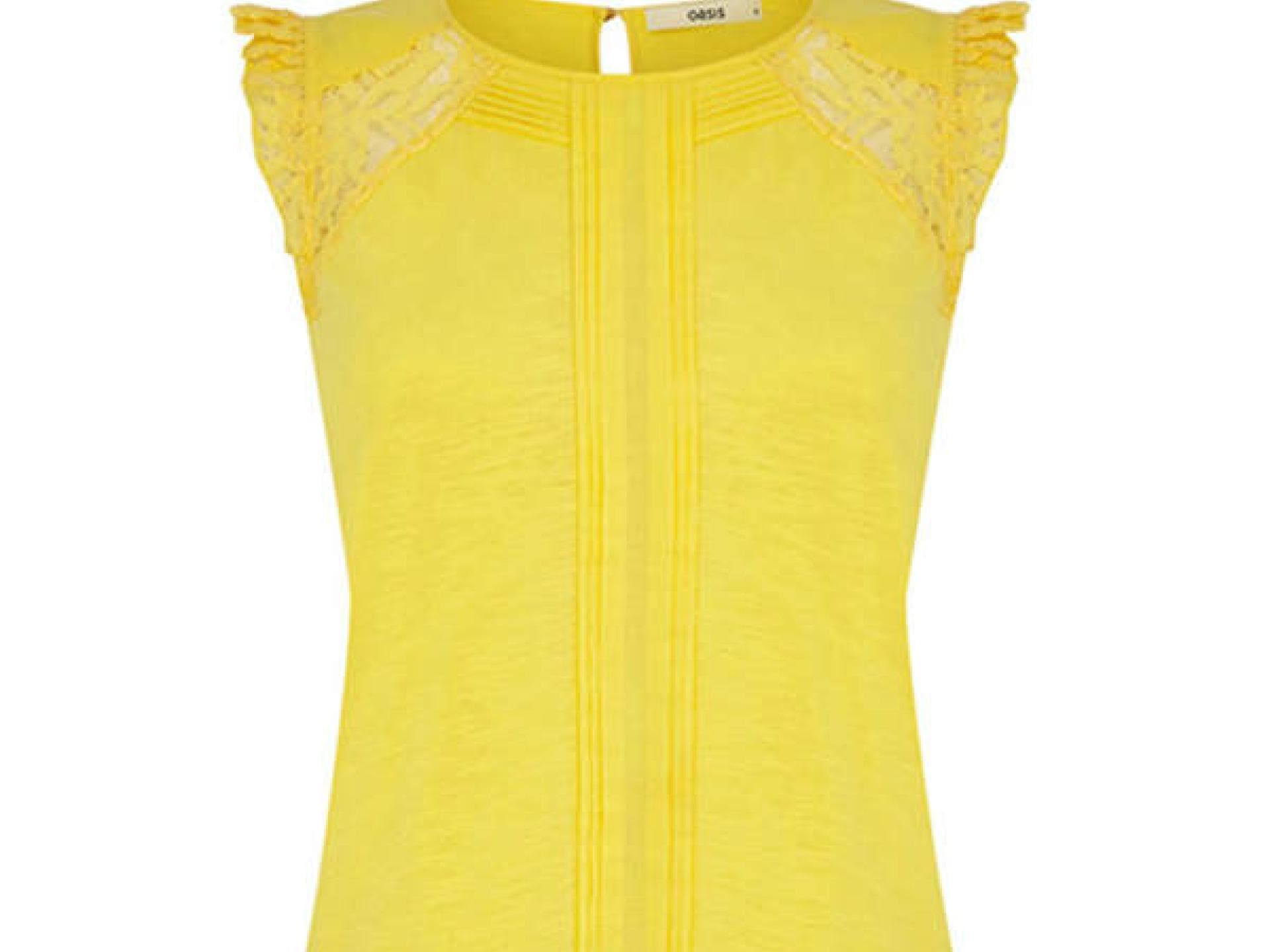 Gelbes Oberteil von Oasis