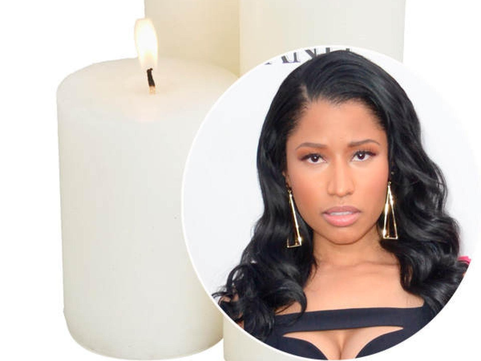 Nicki Minaj: Kerzen-Macke Nicki Minaj: Kerzen-Macke