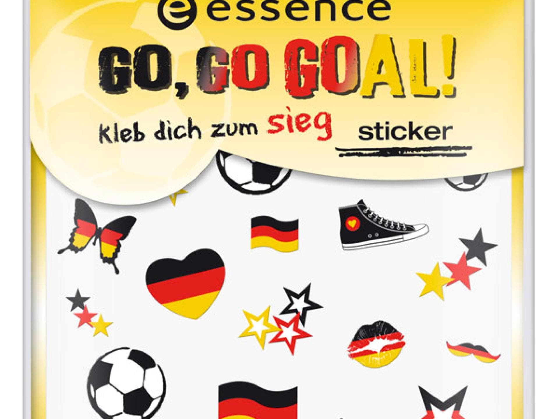 essence go go goal – sticker