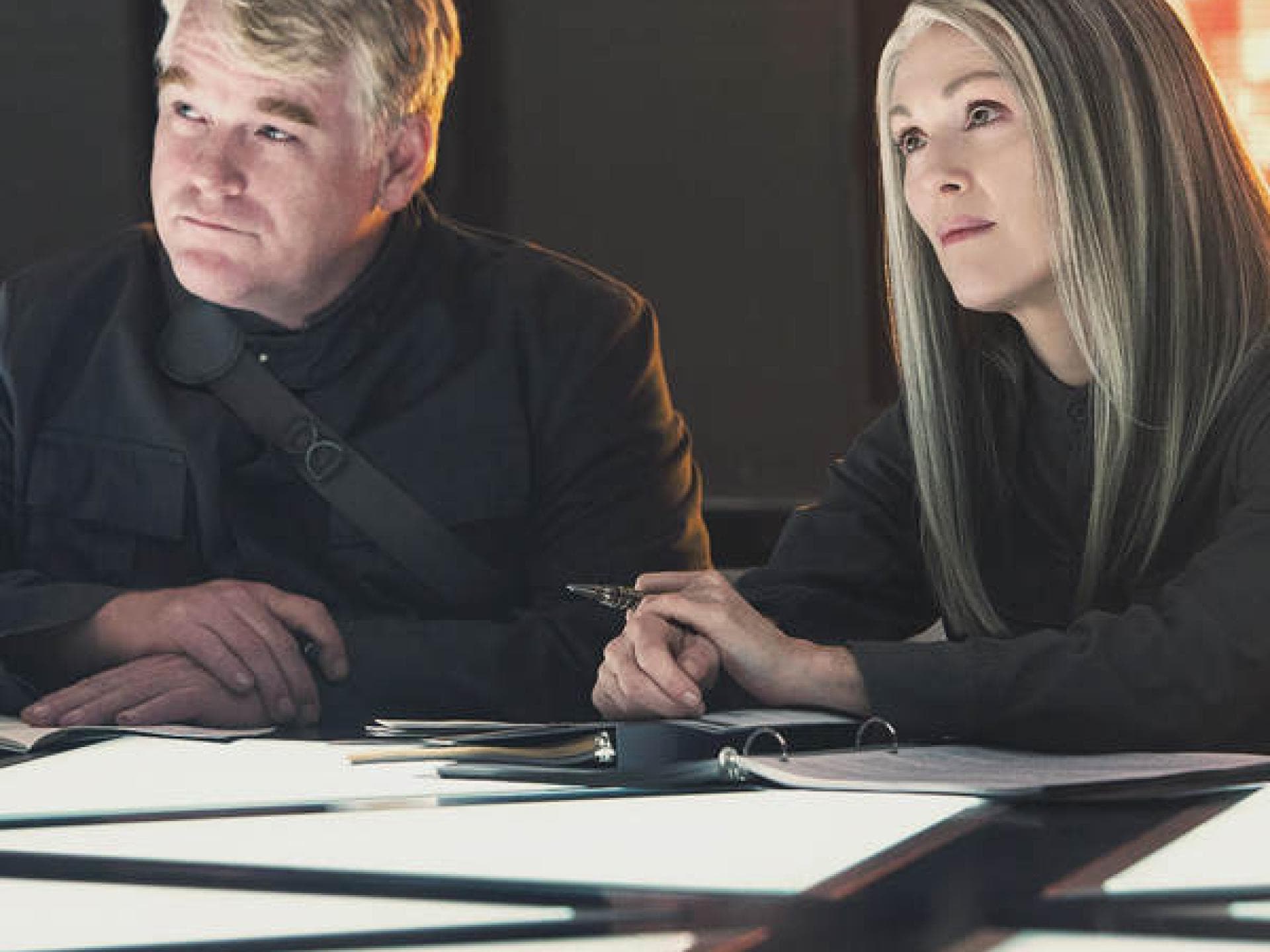 Juliane Moore spielt Präsidentin Alma Coin