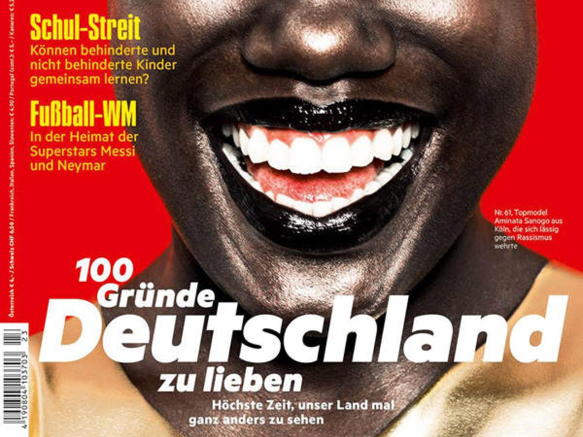 Aminata auf dem "Stern"-Cover