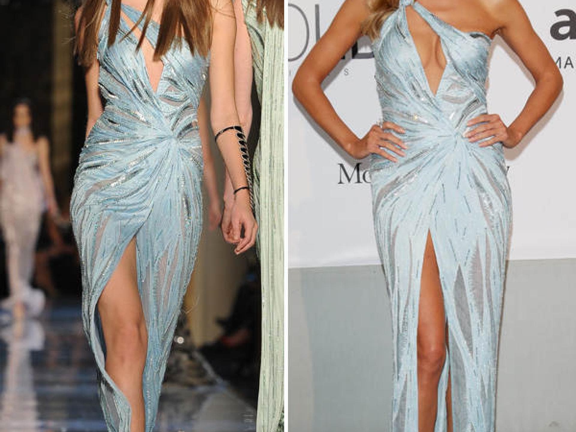 Heidi Klum in Atelier Versace