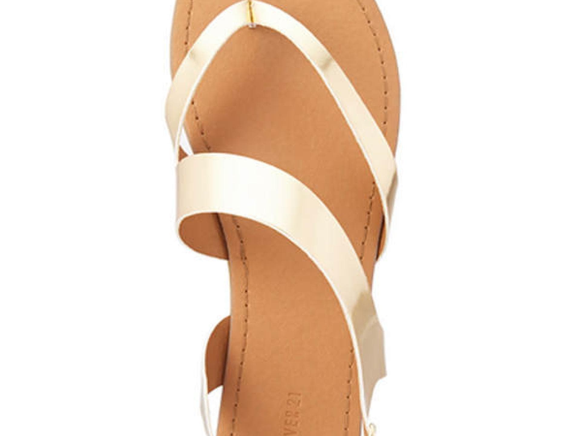 Goldene Sandale von Forever 21