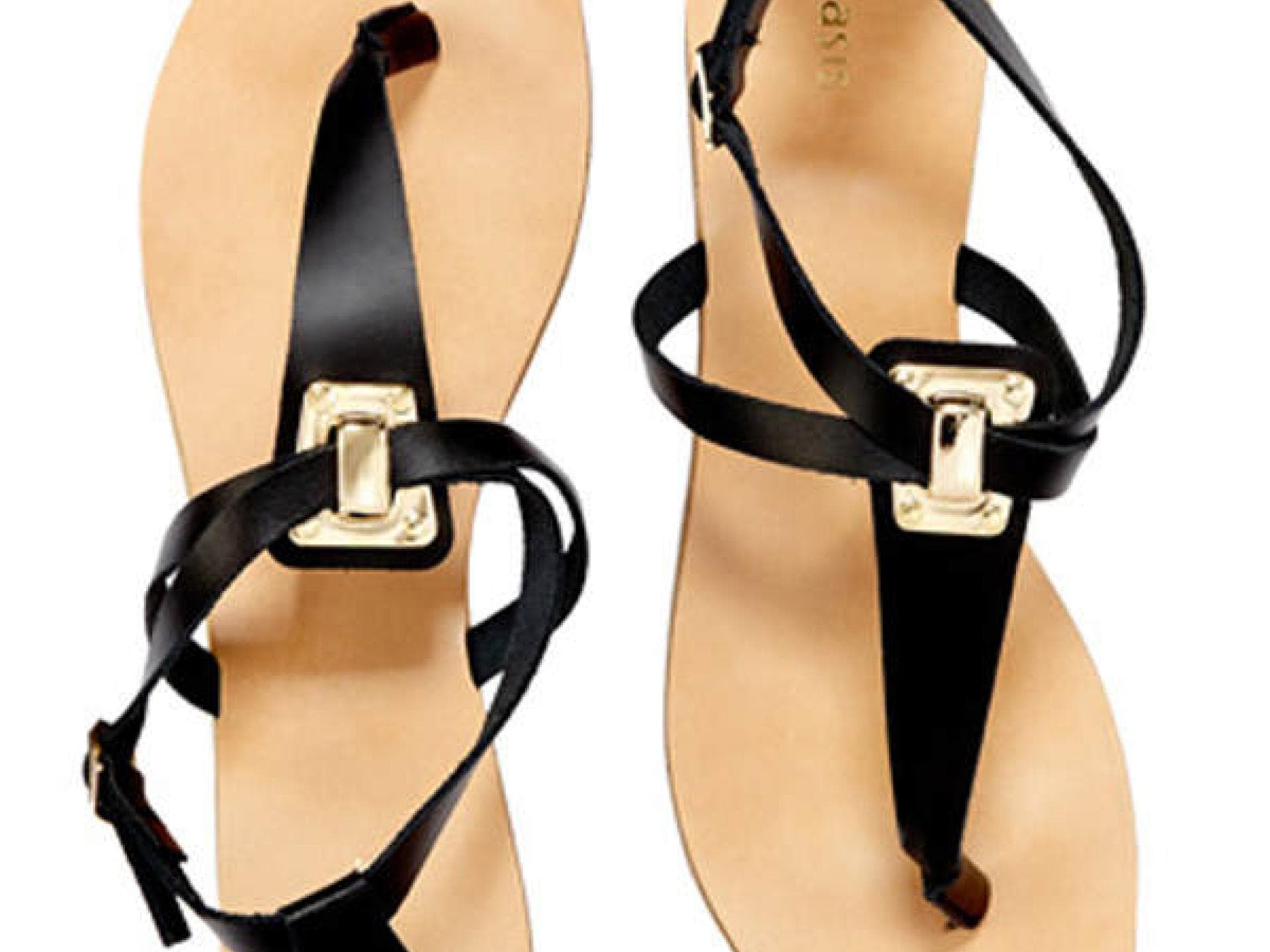 Schwarze Sandalen von Oasis