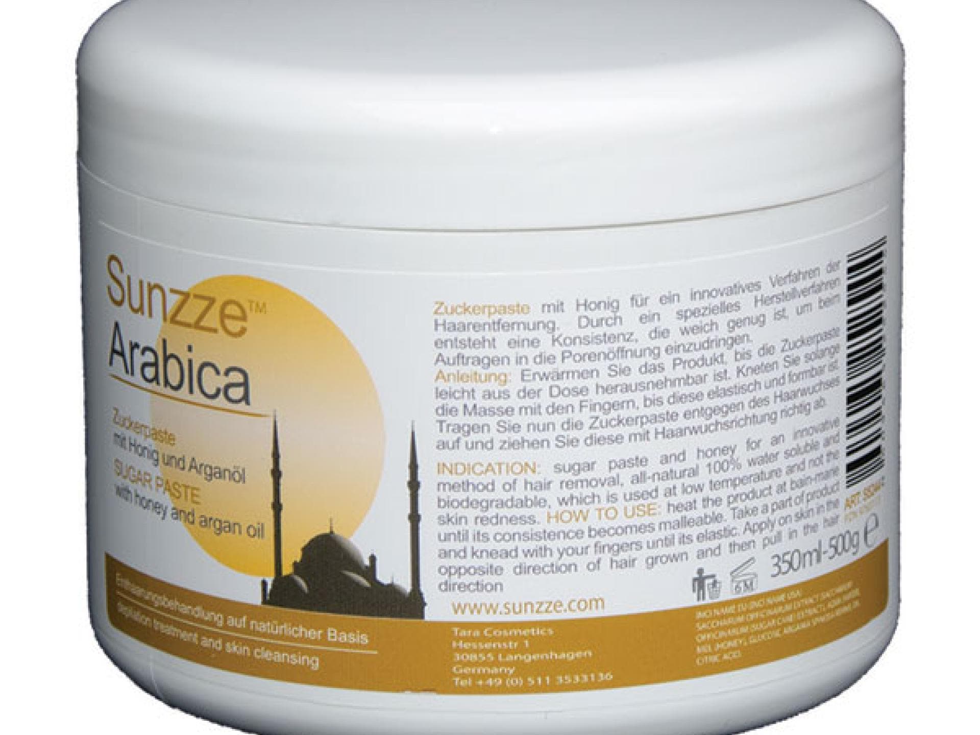 Sunzze Zuckerpaste Aribica