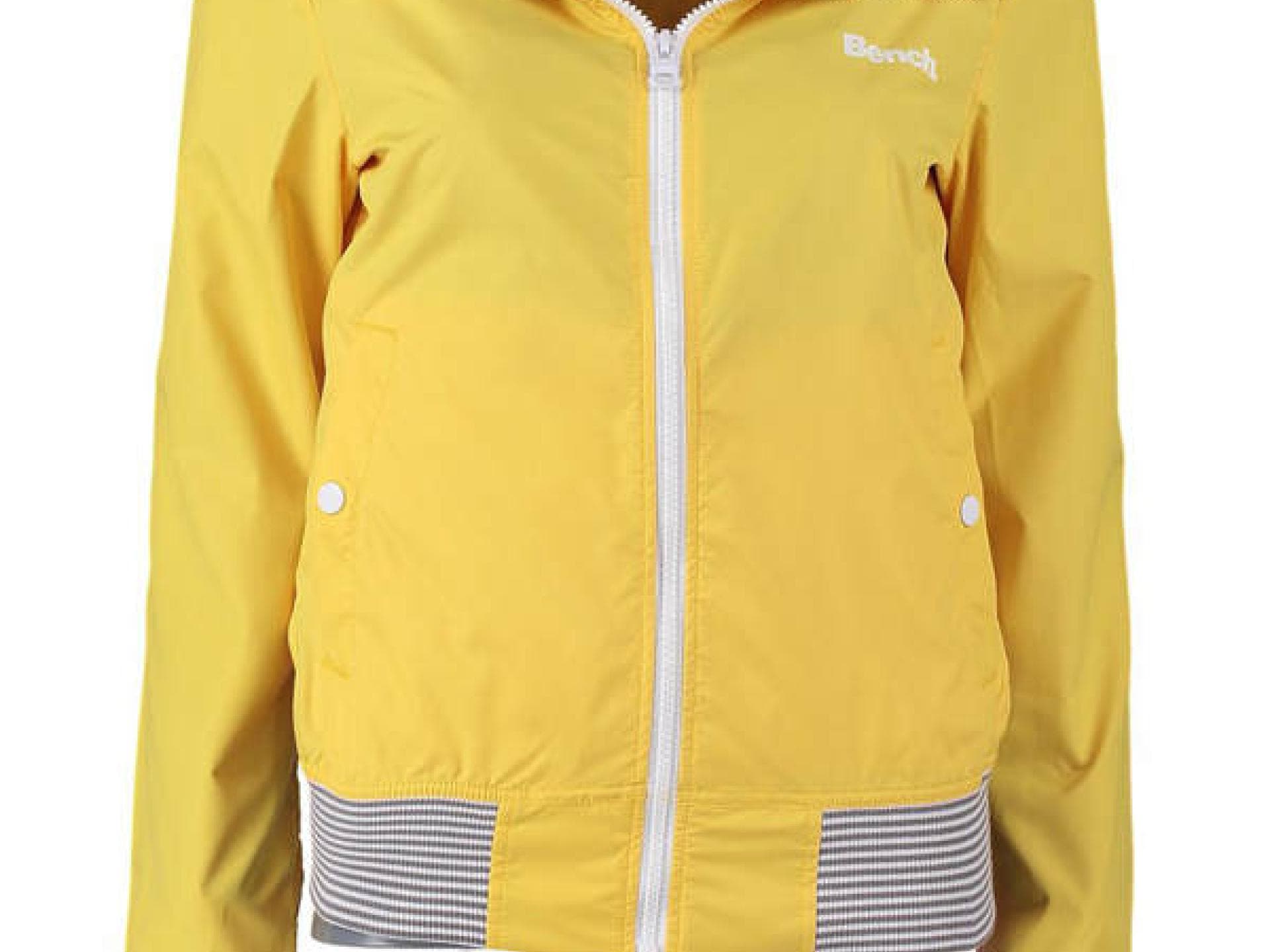 Gelbe Regenjacke von Bench