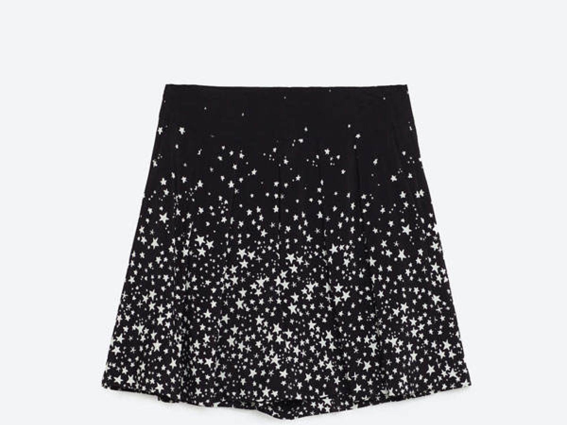 Weite Shorts mit Sternen