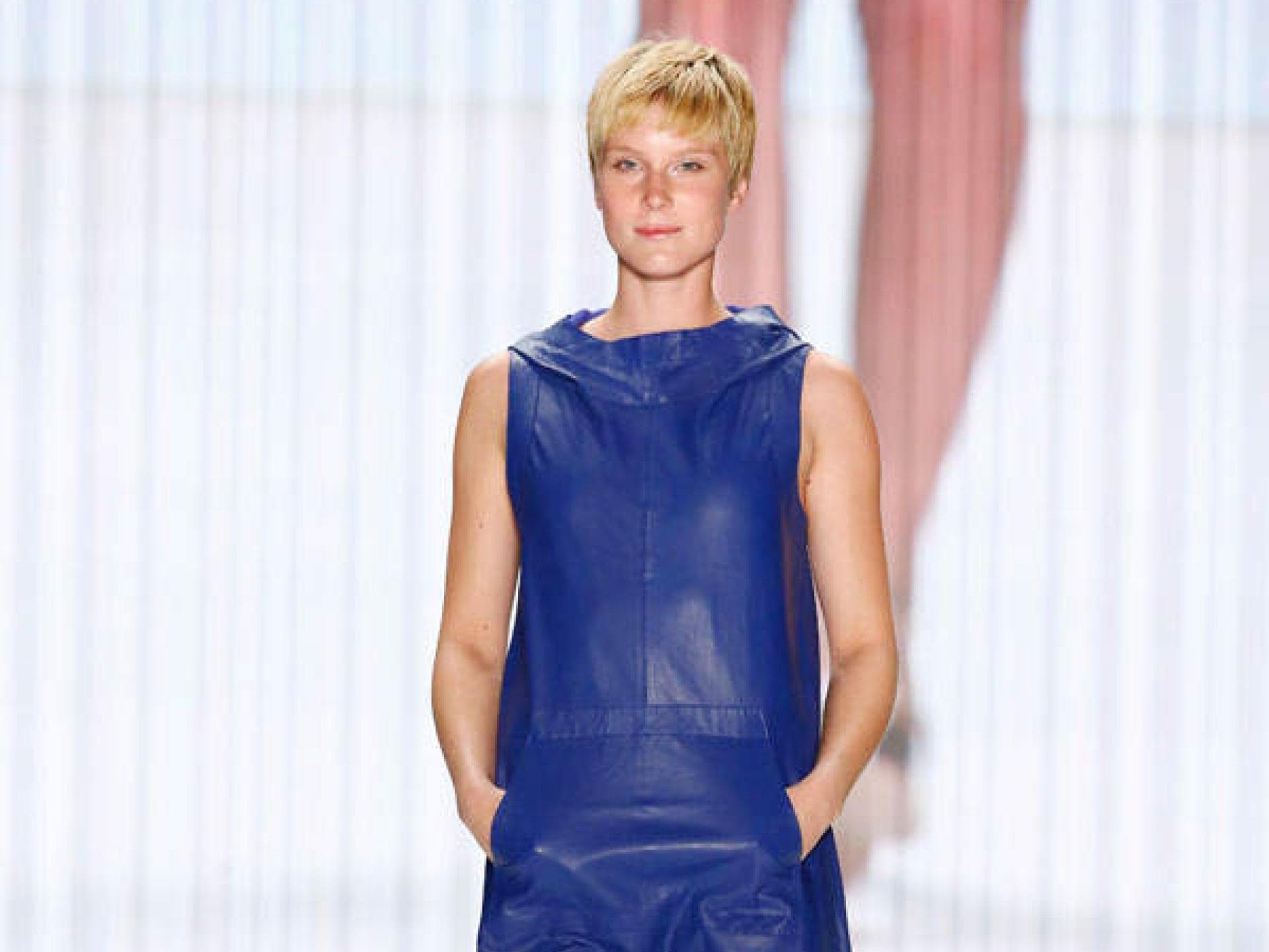 Kim Hnizdo auf der Fashion Week 2016