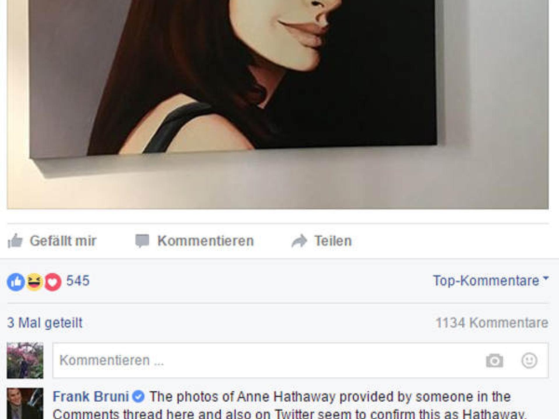 Penélope Cruz oder Anne Hathaway?