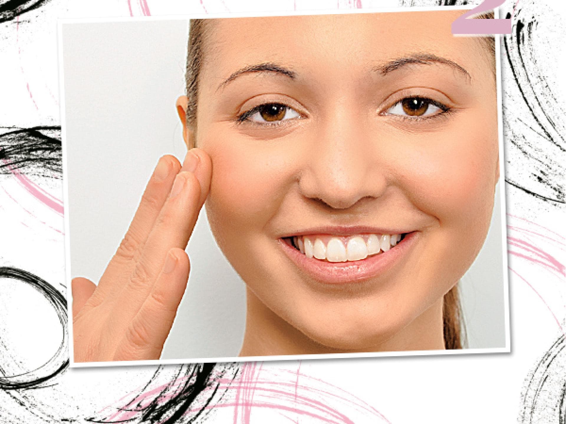 Make-up Barbara: Step 2