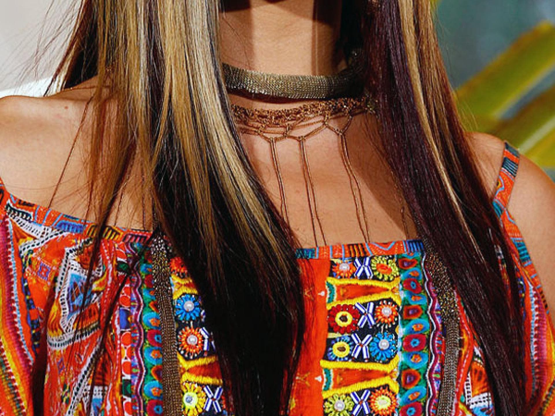 Georgia-May Jagger mit Boho Make-up