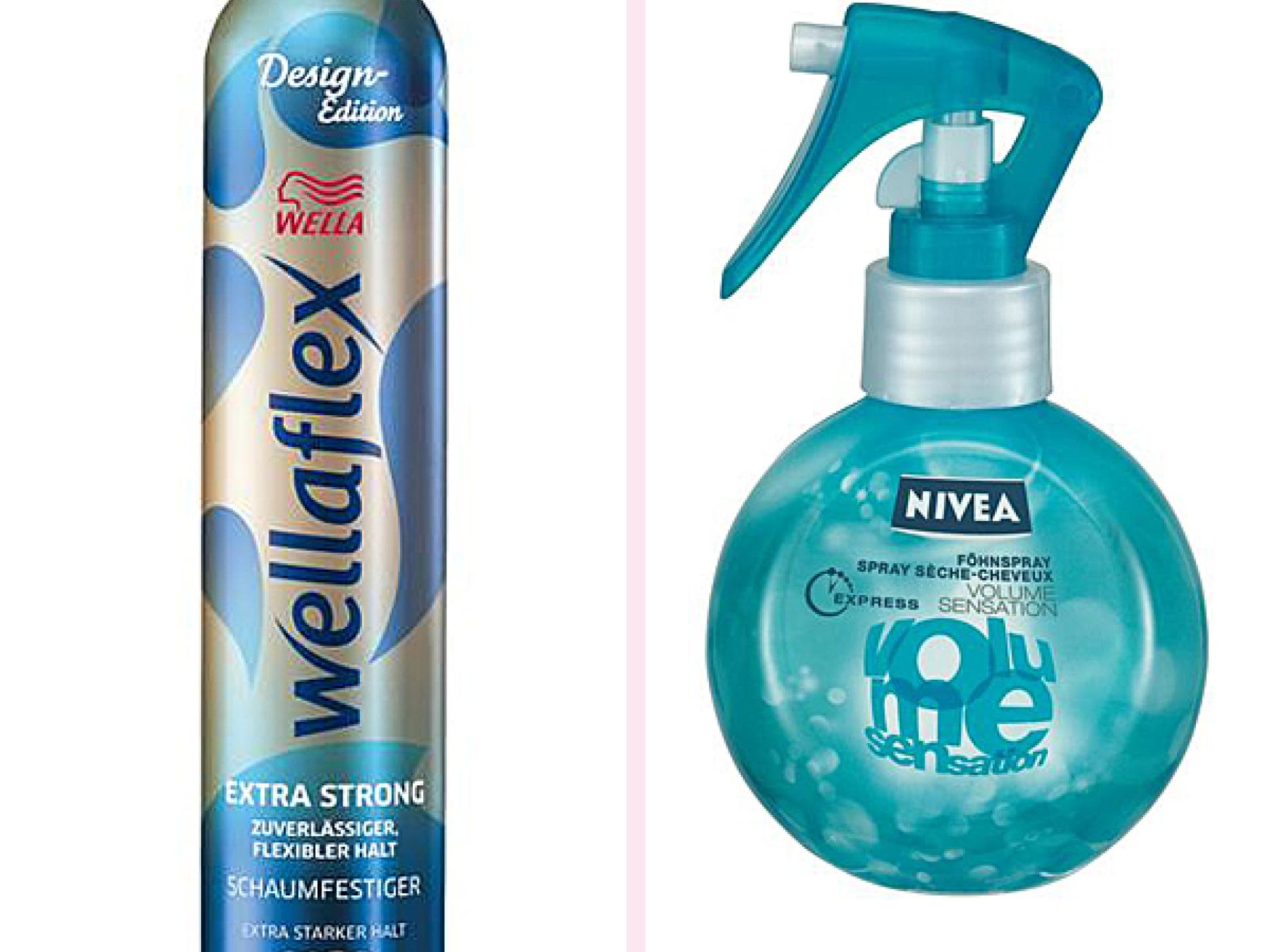 Haarschaum vs. Föhnspray