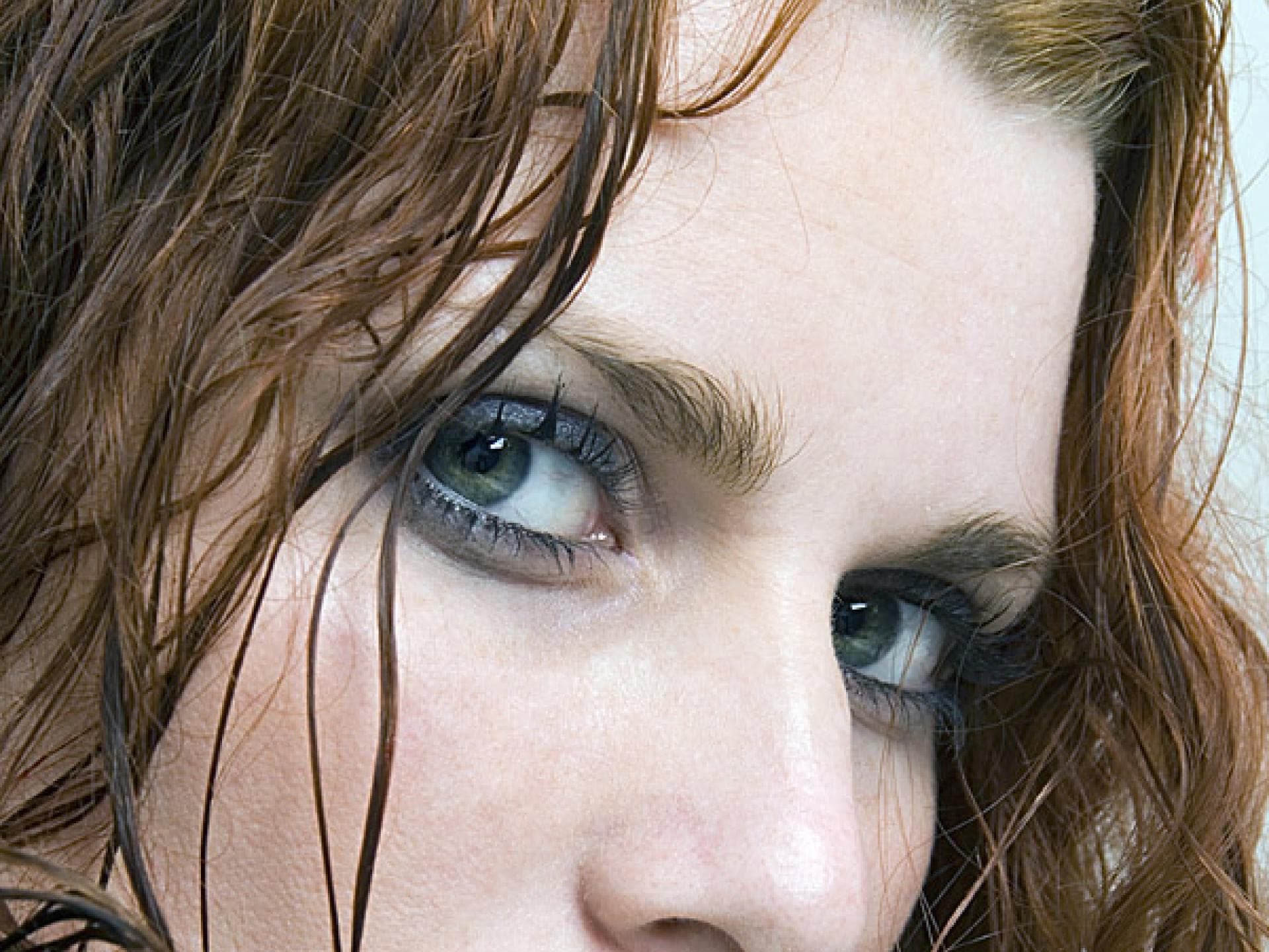 Haare lufttrocknen mit Wellen