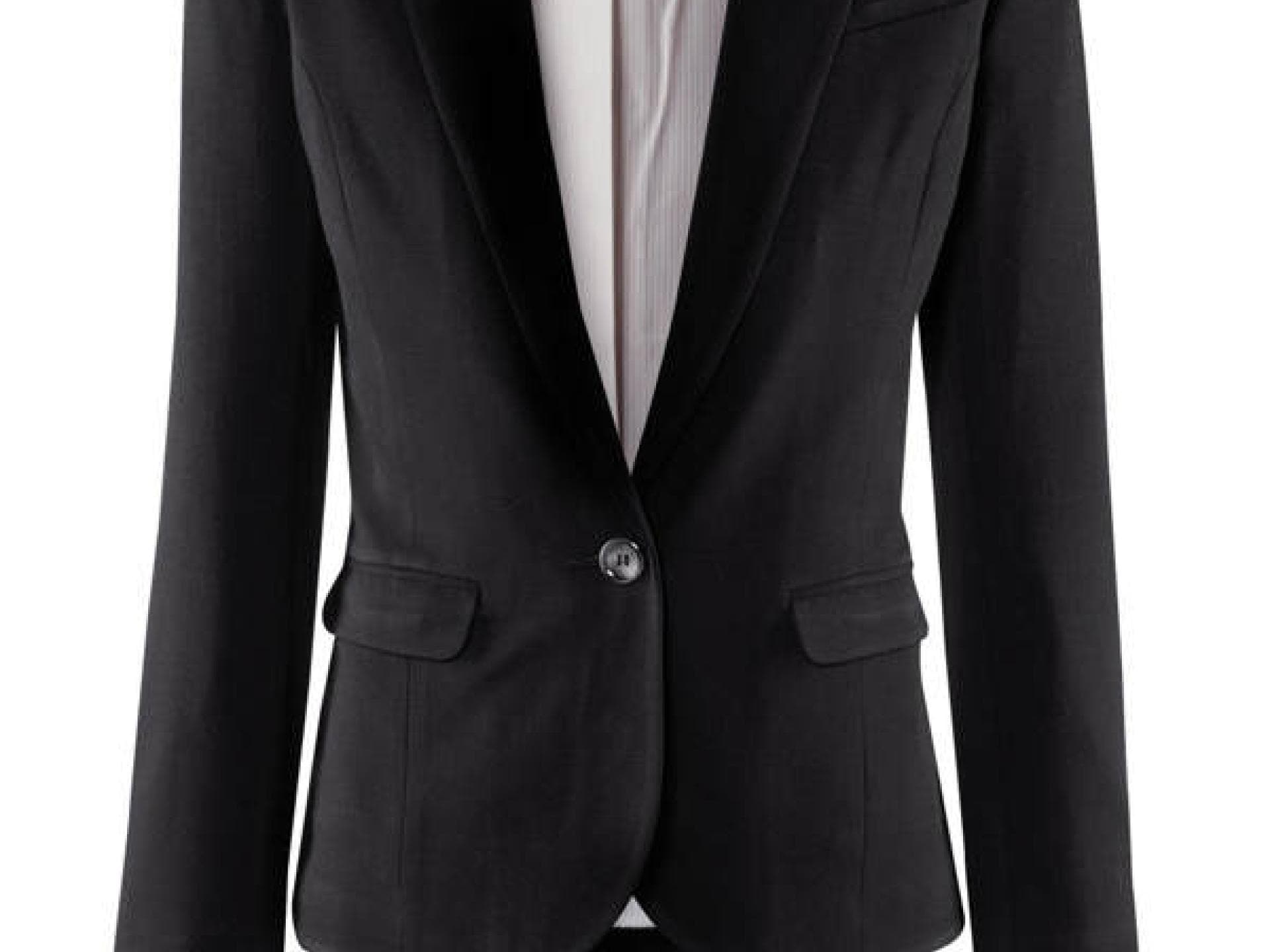 Schlichter, schwarzer Blazer Schlichter, schwarzer Blazer
