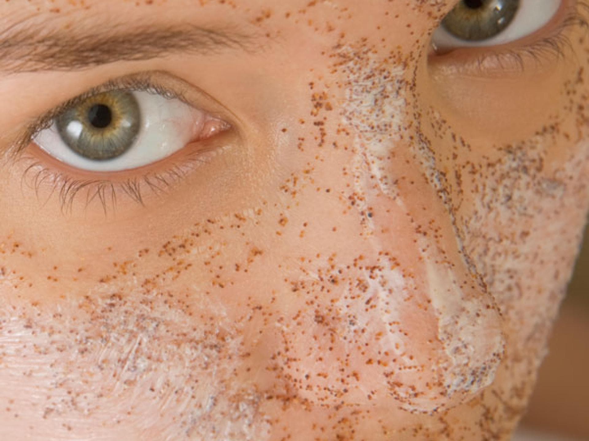 Gesichtspeeling selber machen