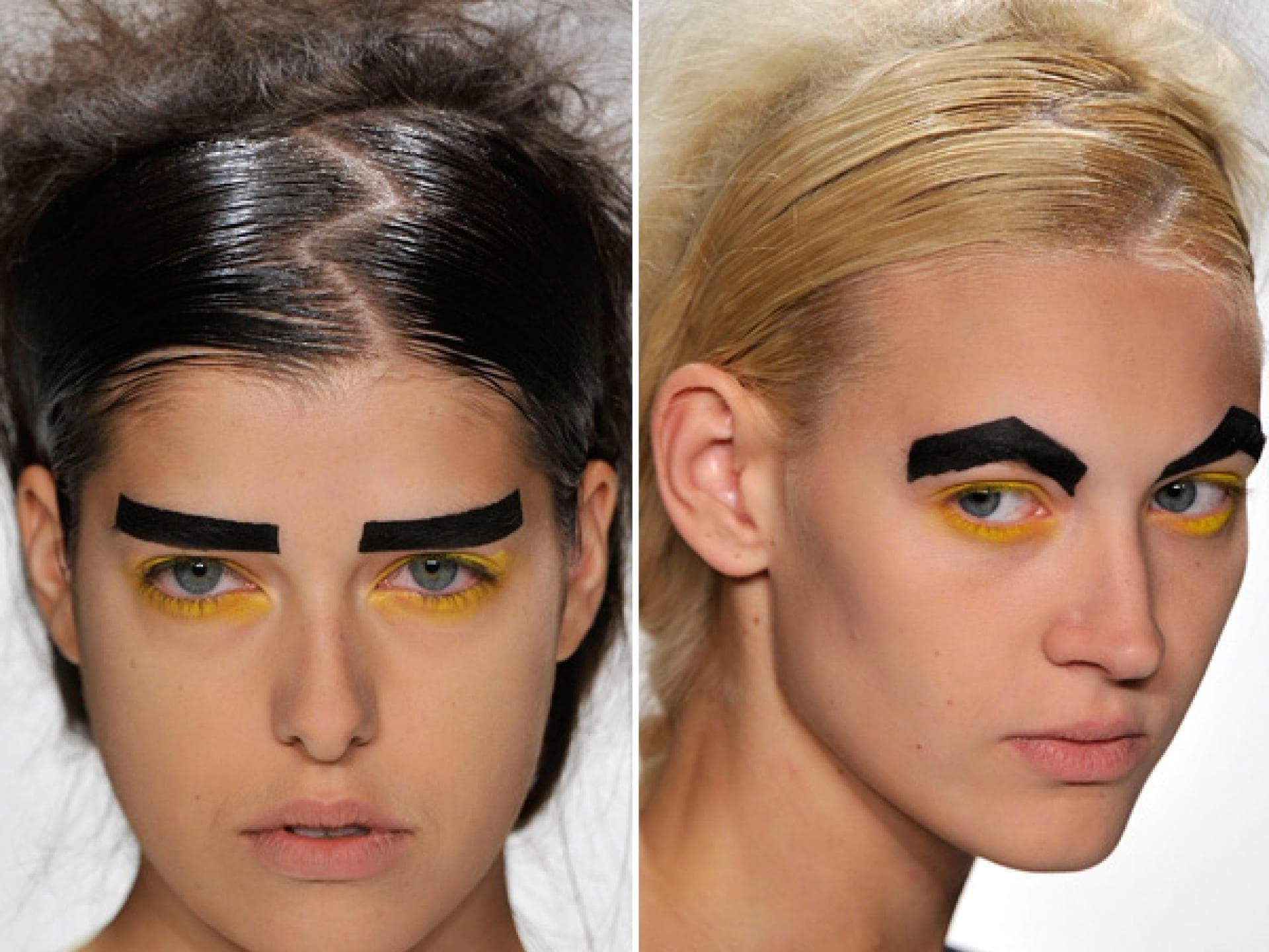 Das schrägste Make-up