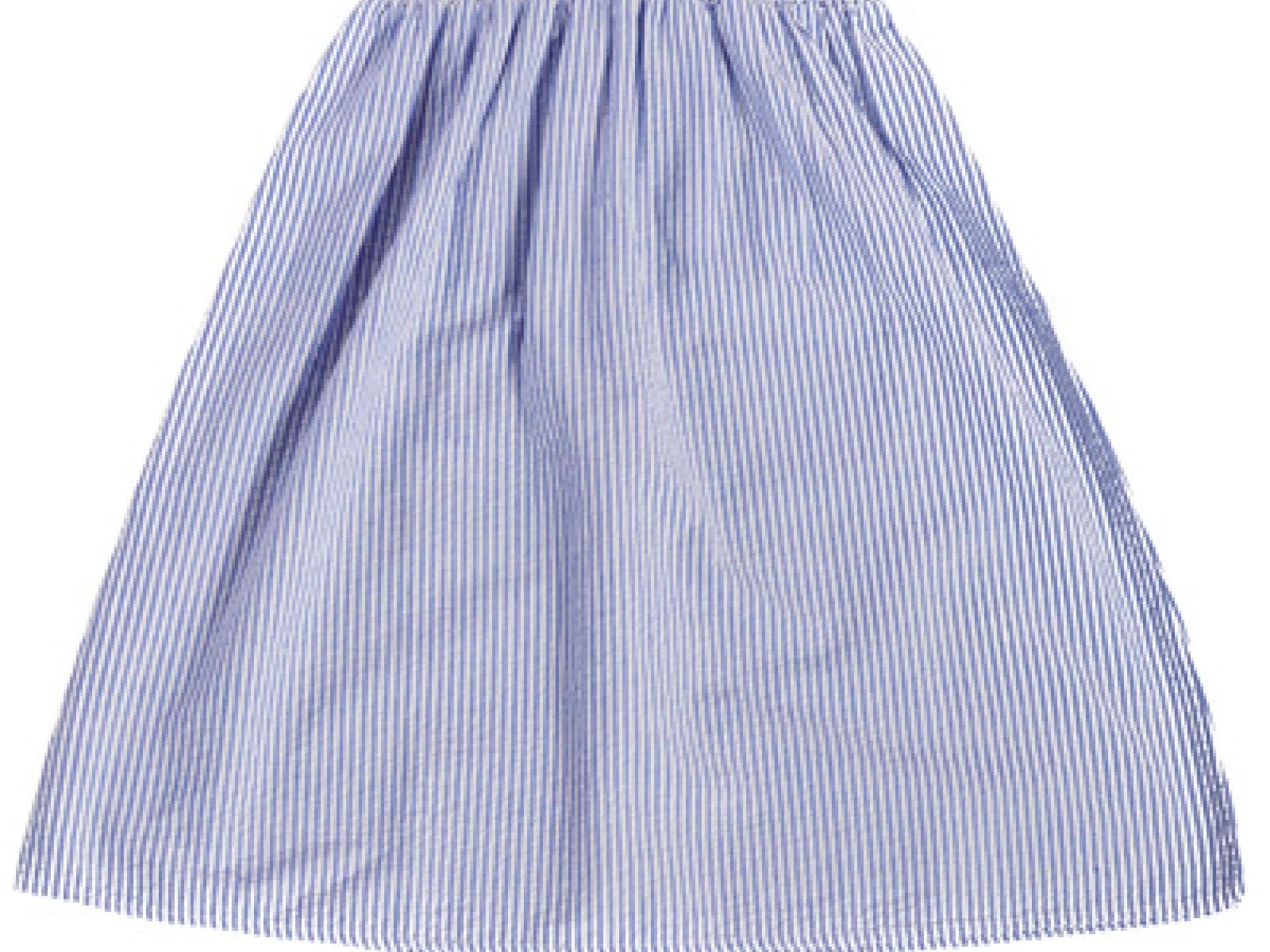 Sommerkleid mit feinen Streifen