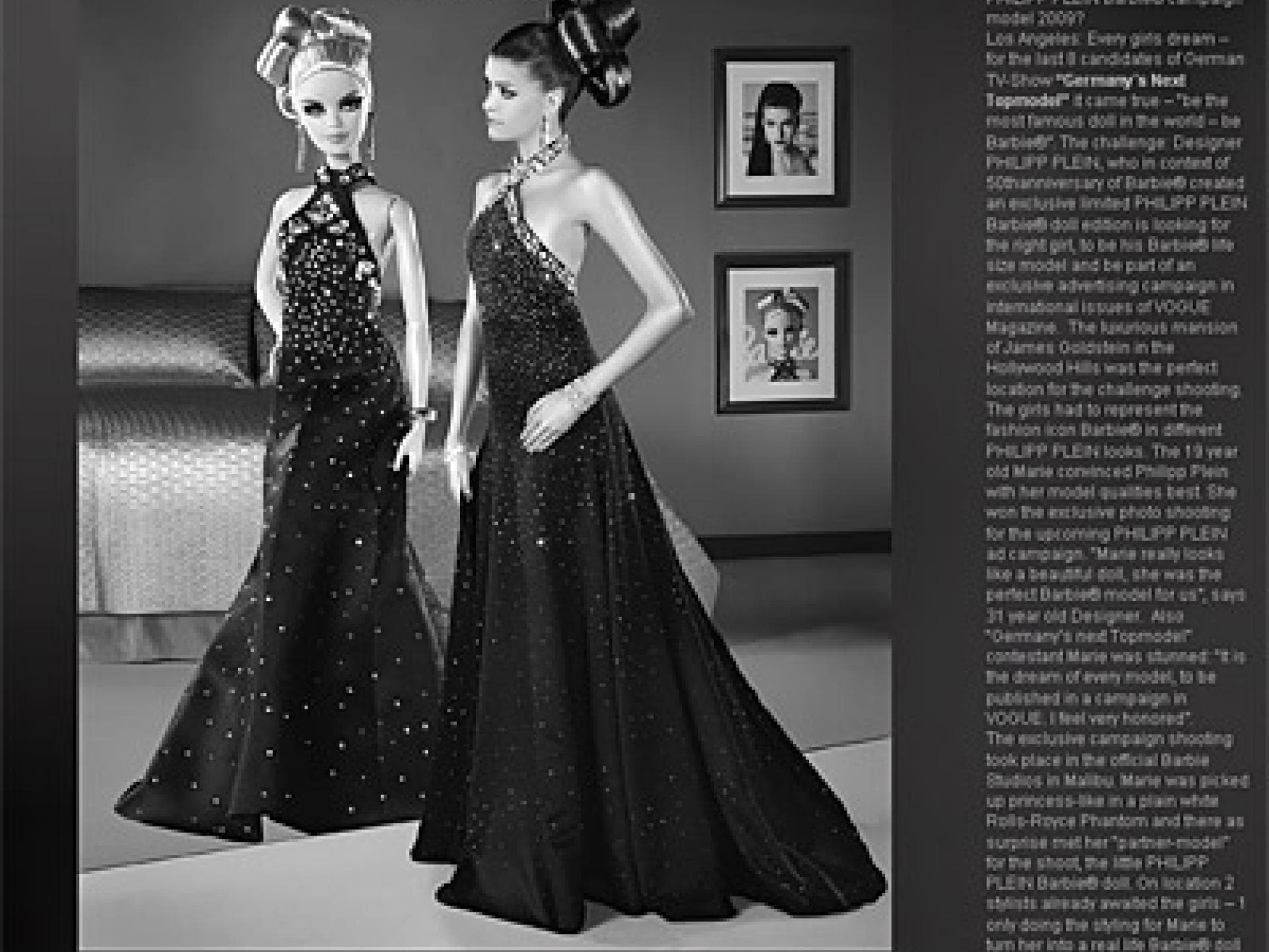 Marie Nasemann für Philipp Plein