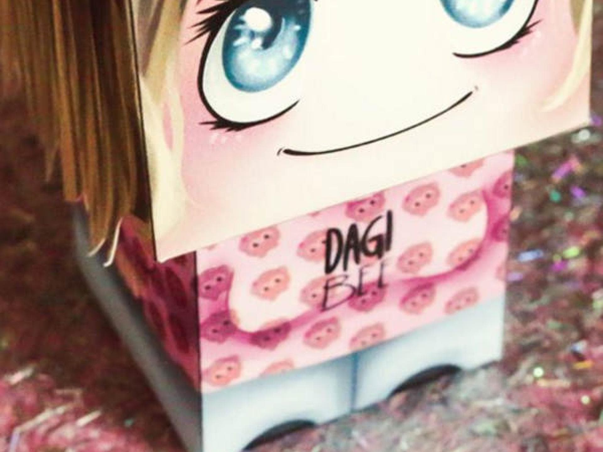 Dagi als Papierkumpel