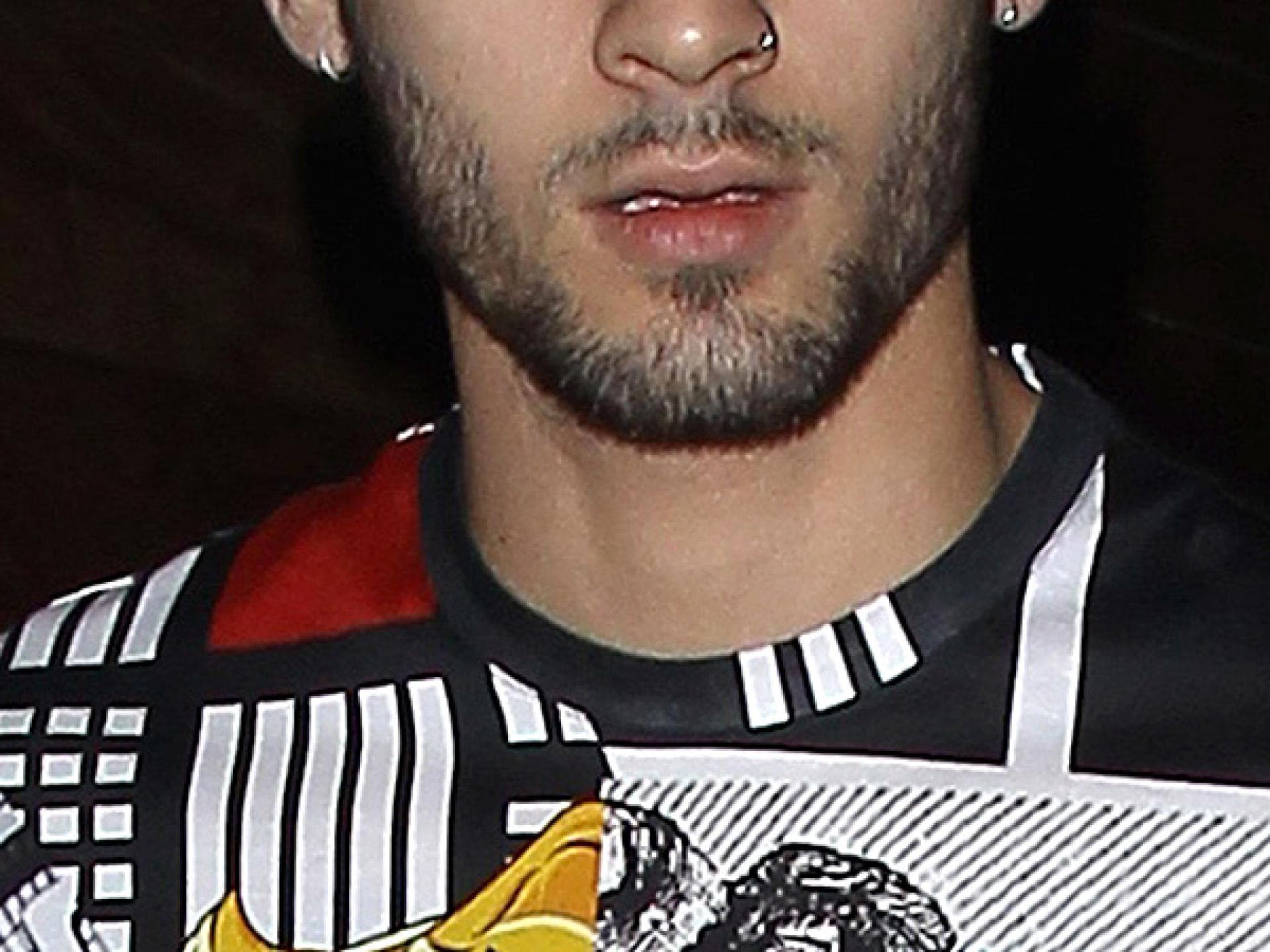 Zayn Malik mit grauen Haaren Zayn Malik mit grauen Haaren