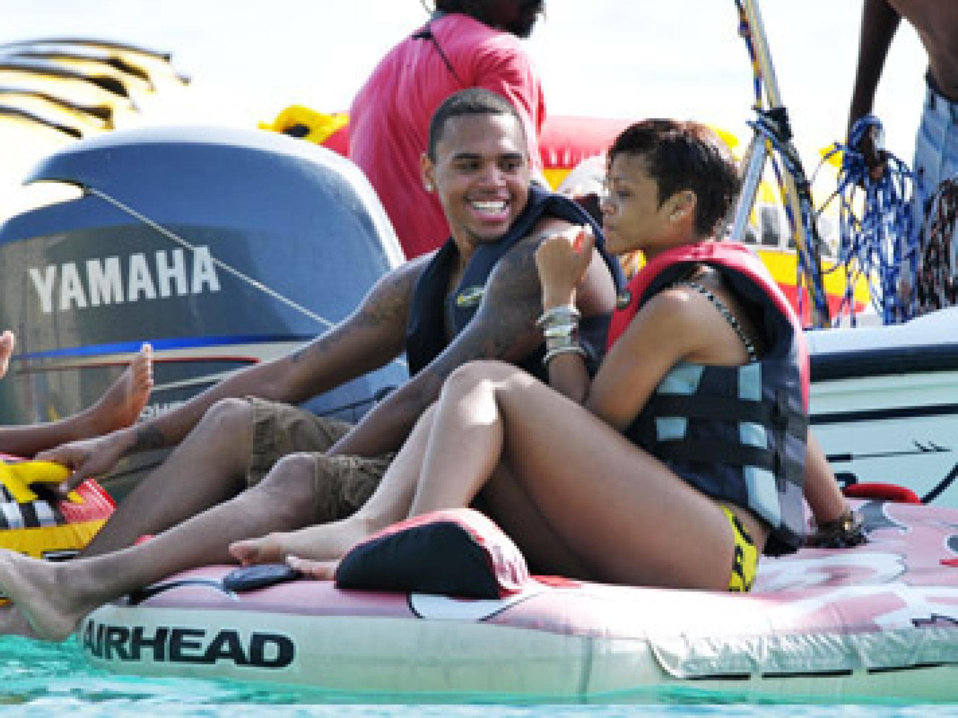 Rihanna mit Ex-Lover Chris Brown