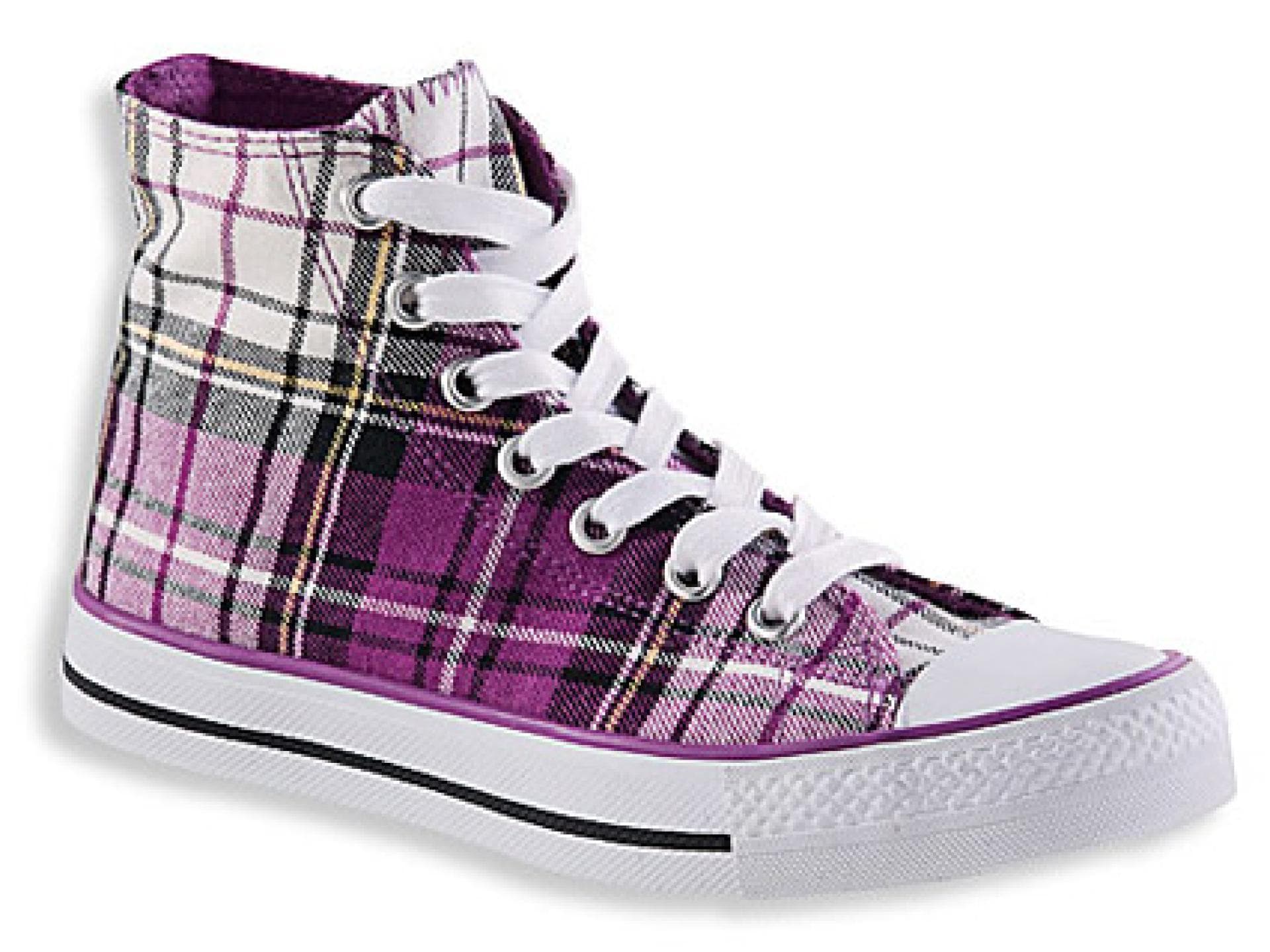 Karierte Leinen-Chucks von C&A Karierte Leinen-Chucks von C&A