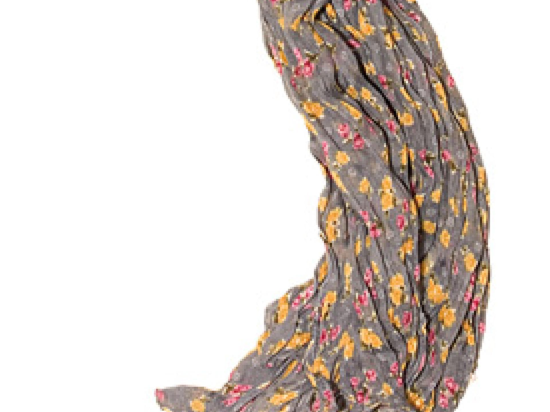 Blümchen-Schal von Jeans Fritz