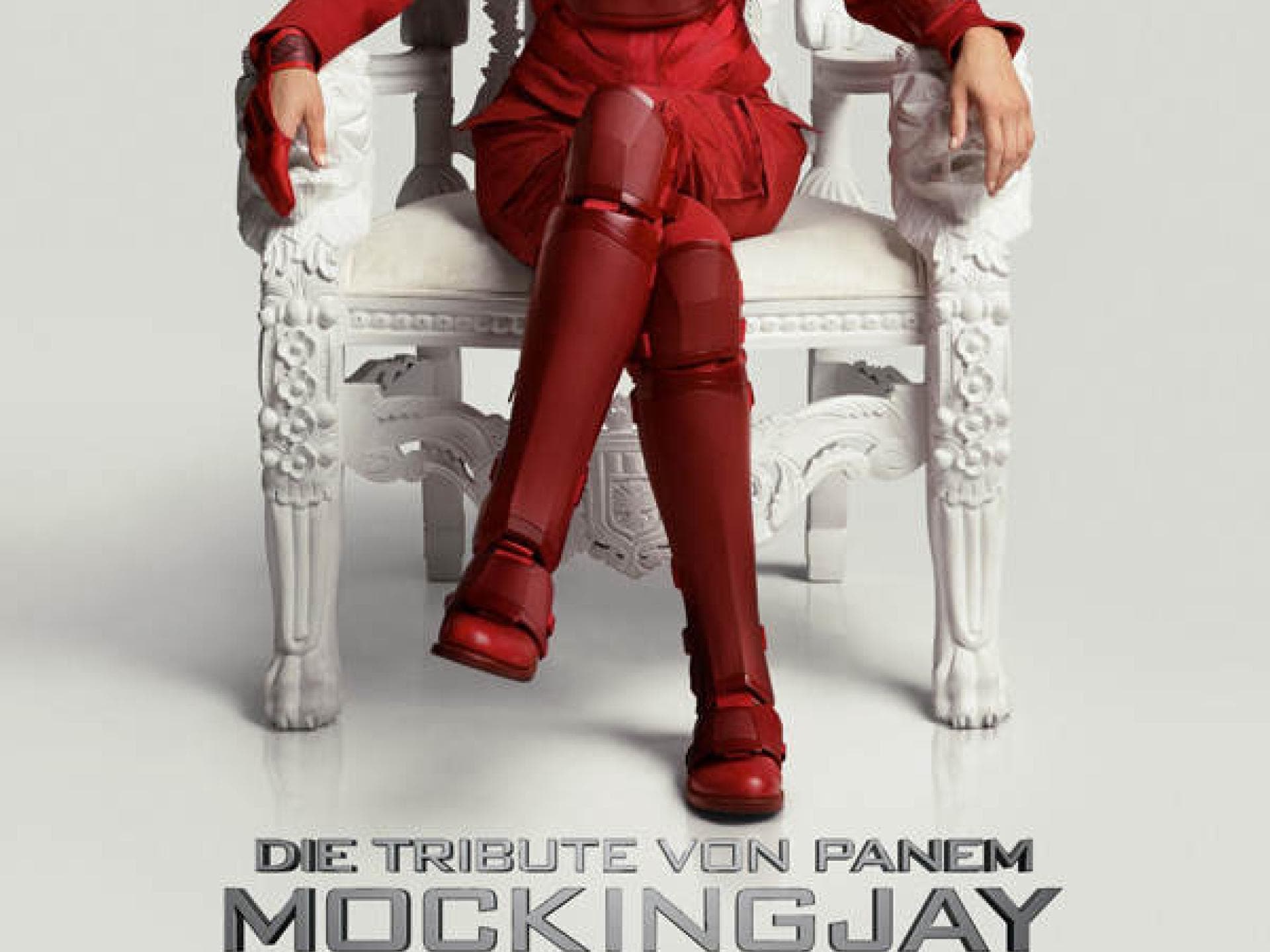 Teaser-Poster mit Katniss Teaser-Poster mit Katniss