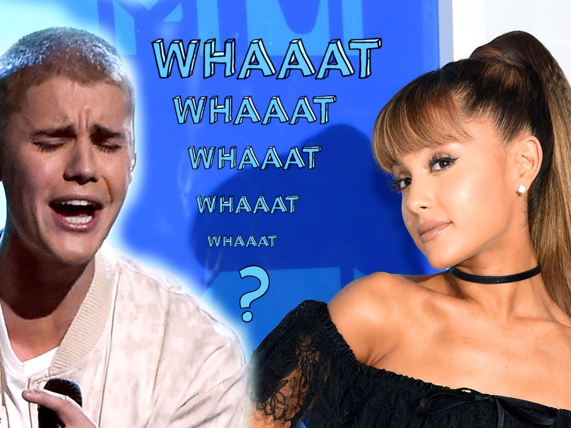 Justin baggert Ariana Grande an quer Justin baggert Ariana Grande an quer