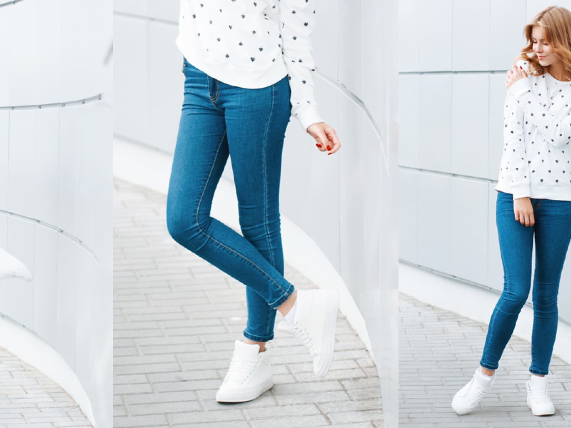 Skinny Jeans bleiben angesagt quer Skinny Jeans bleiben angesagt quer