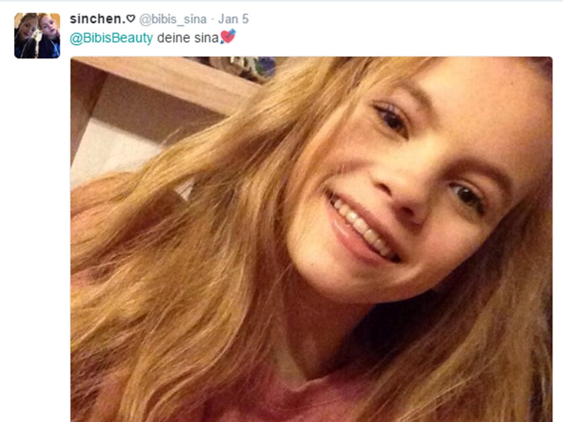 Bibi auf dem Magazin-Cover von TUSH