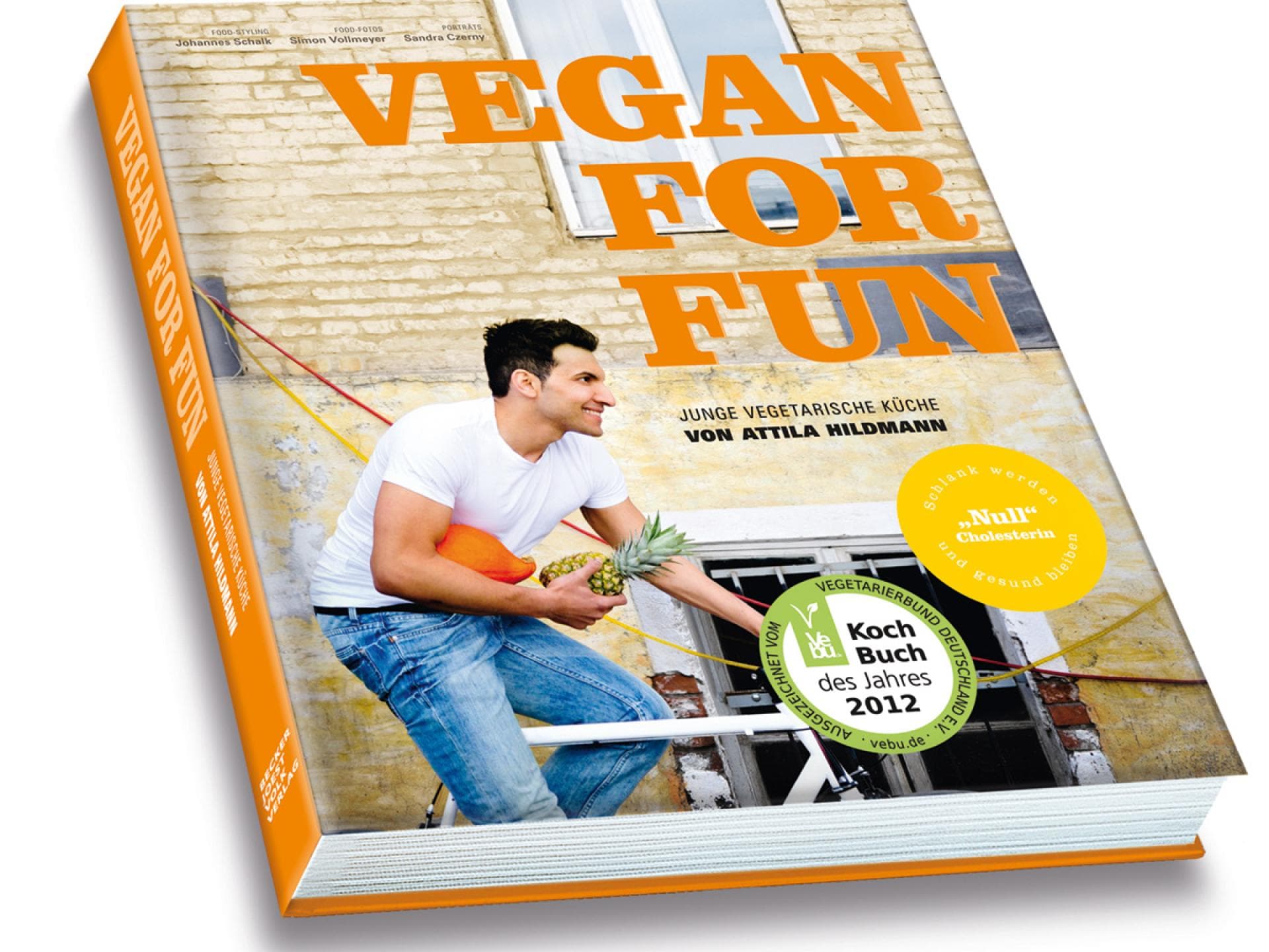 Attila Hildmann Vegan for Fun Buch Attila Hildmann Vegan for Fun Buch