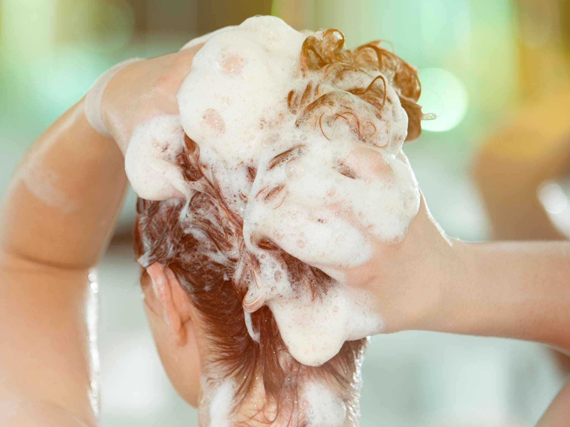 Haare waschen Haare waschen