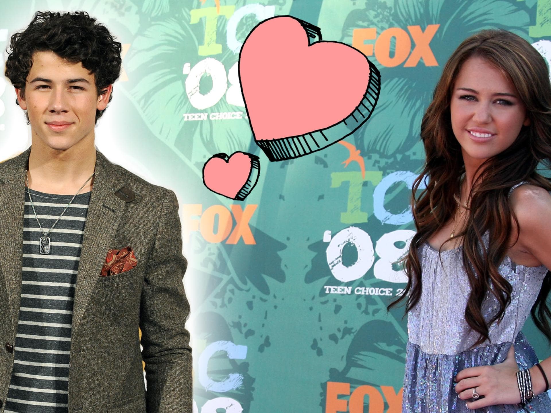 Miley Cyrus und Nick Jonas waren ein Paar quer Miley Cyrus und Nick Jonas waren ein Paar quer