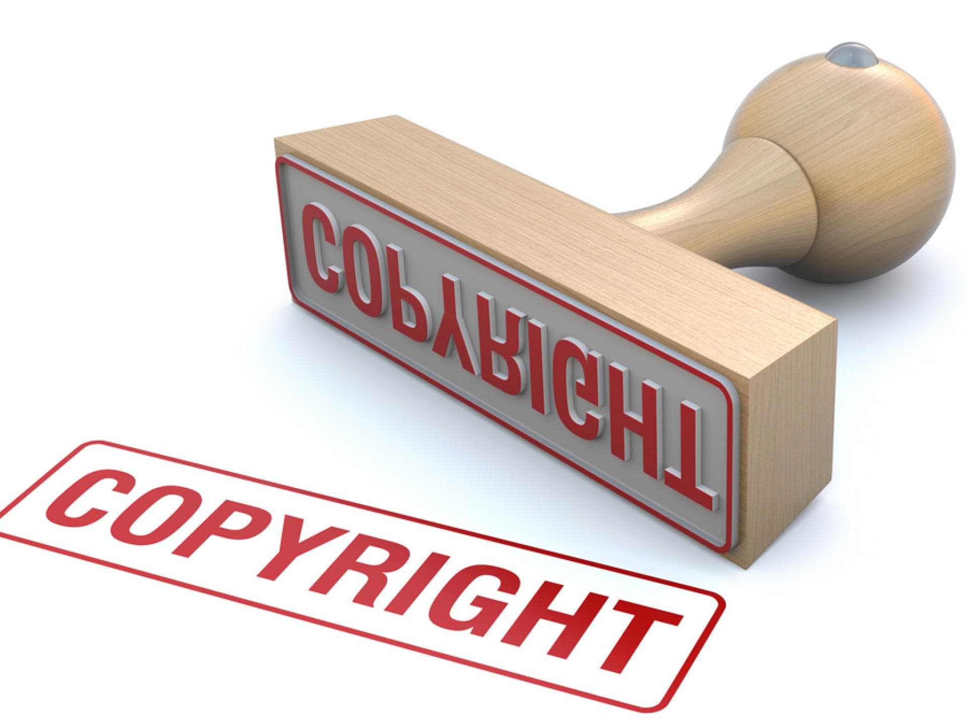 Achte auf das Urheberrecht