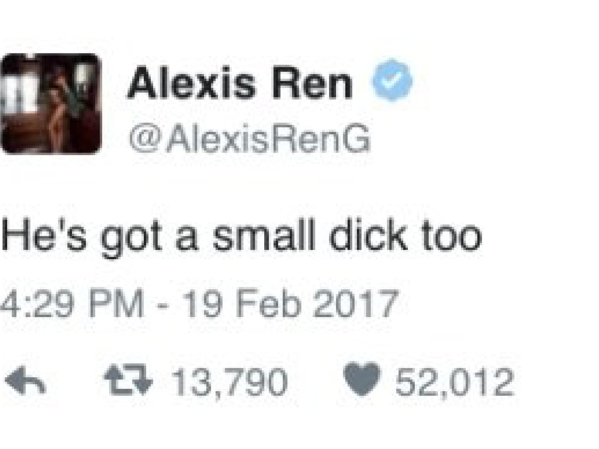 Alex Ren Penis Tweet Alex Ren Penis Tweet