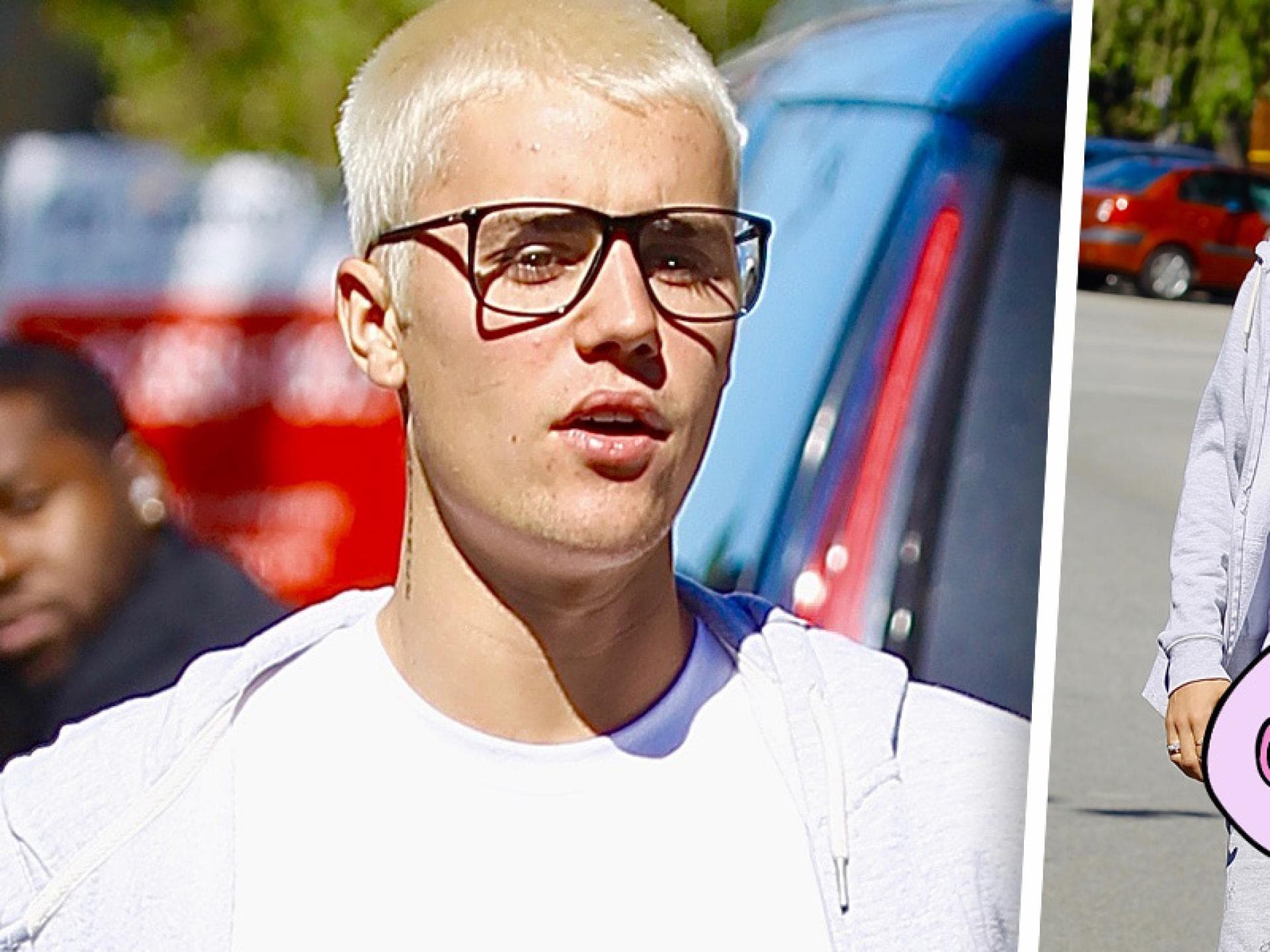 Justin Bieber Pipi Fleck Hose quer Justin Bieber Pipi Fleck Hose quer