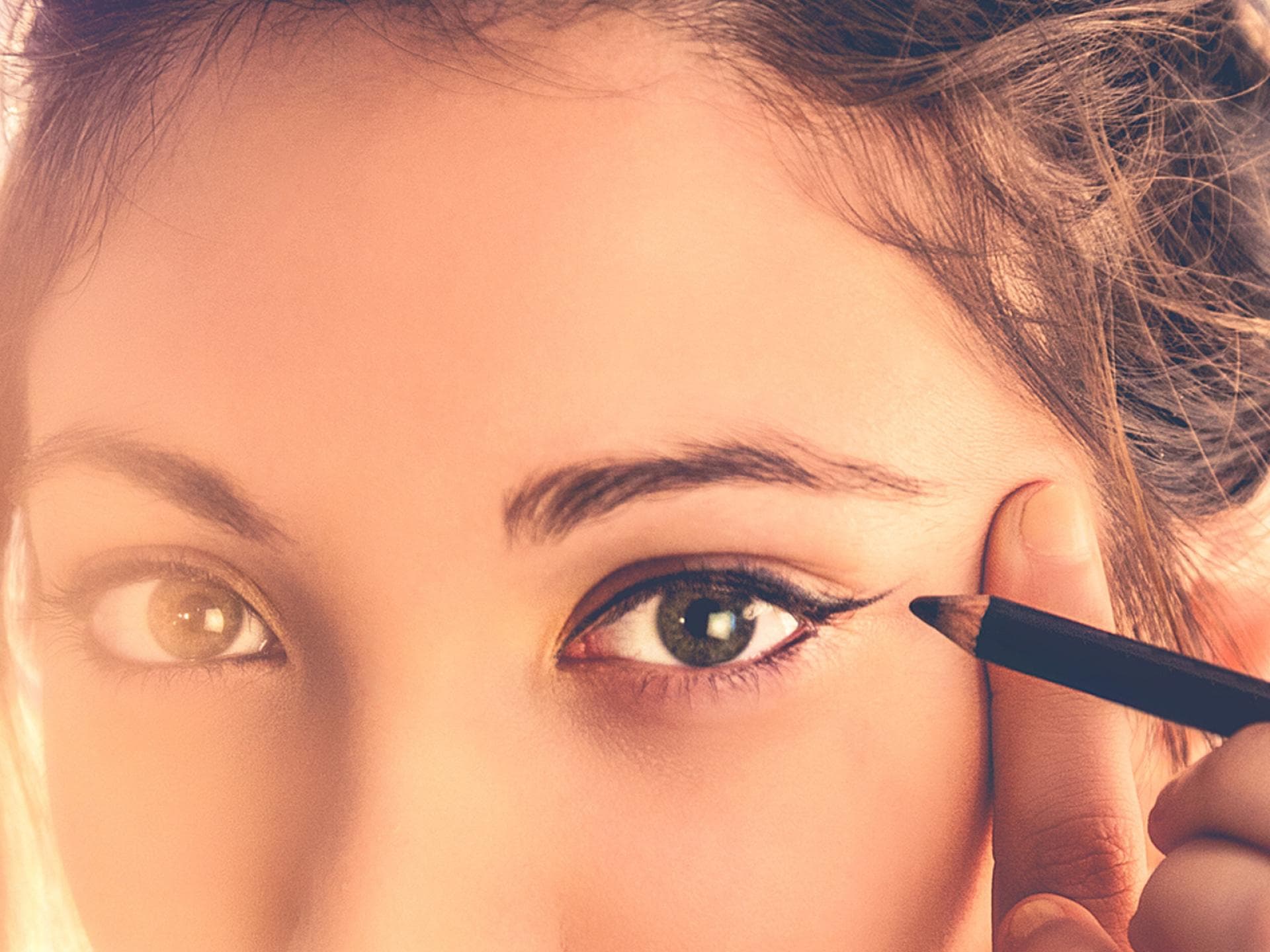 Schul-Make-up: Eyeliner