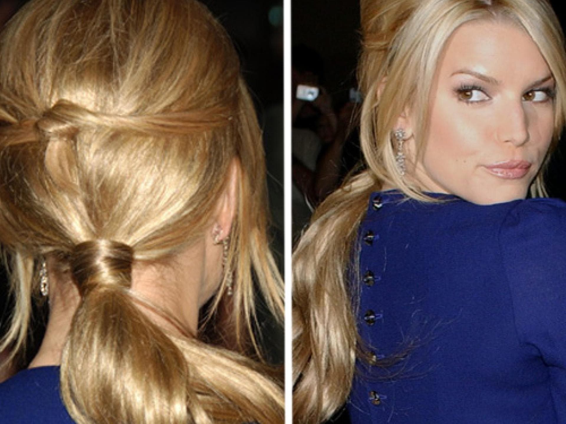 Jessica Simpson mit Pferdeschwanz