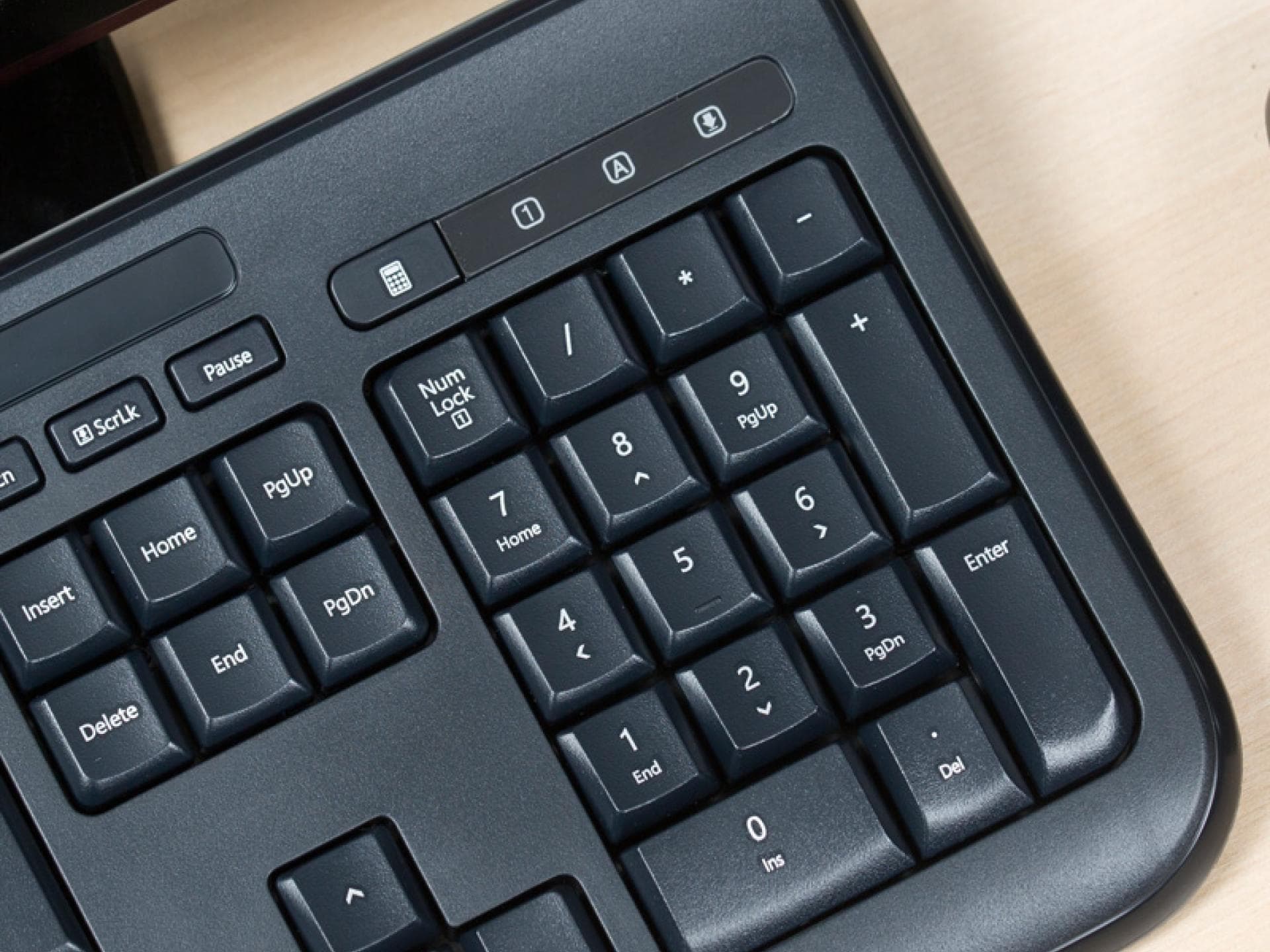 Nummern auf der Tastatur? Sinnlos!