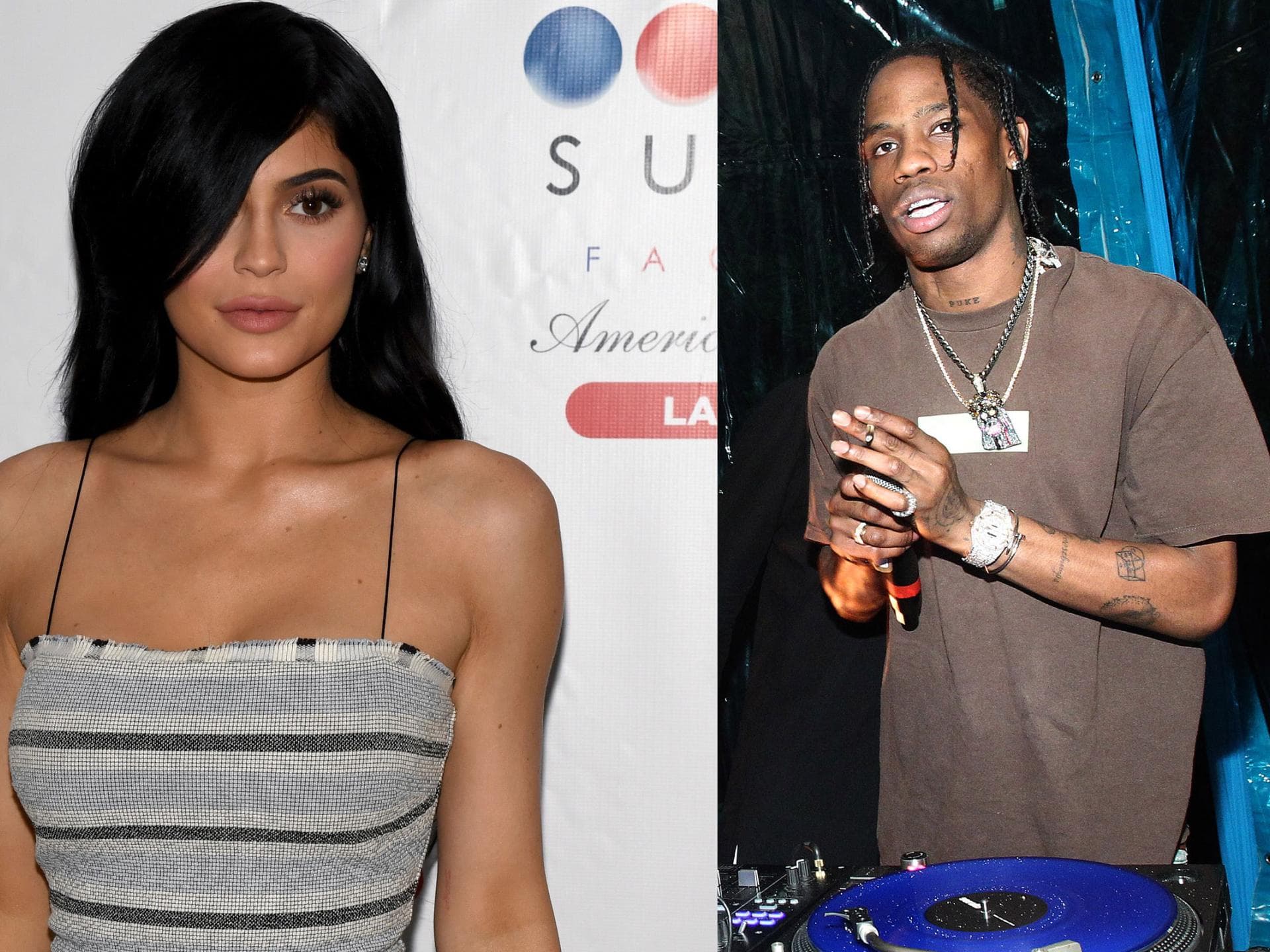 Kylie Jenner und Travis Scott Kylie Jenner und Travis Scott