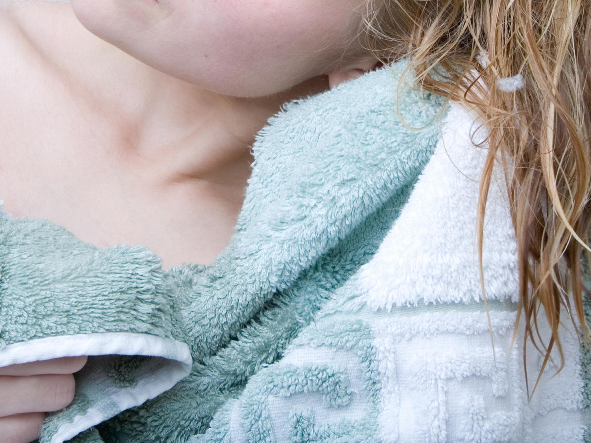 Du sollst deine Haare nicht trocken rubbeln