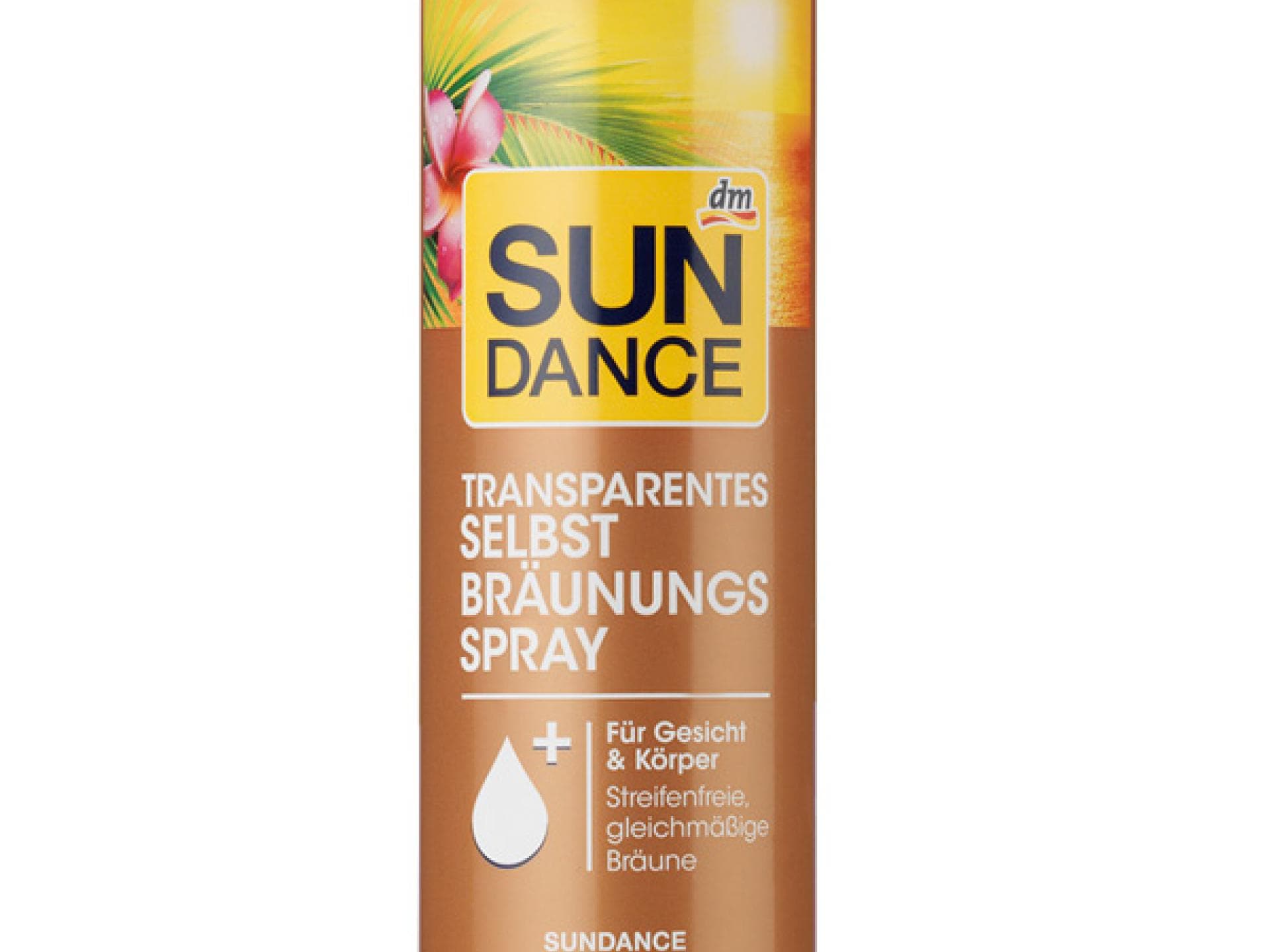 Transparentes Selbstbräunungsspray von SUNDANCE