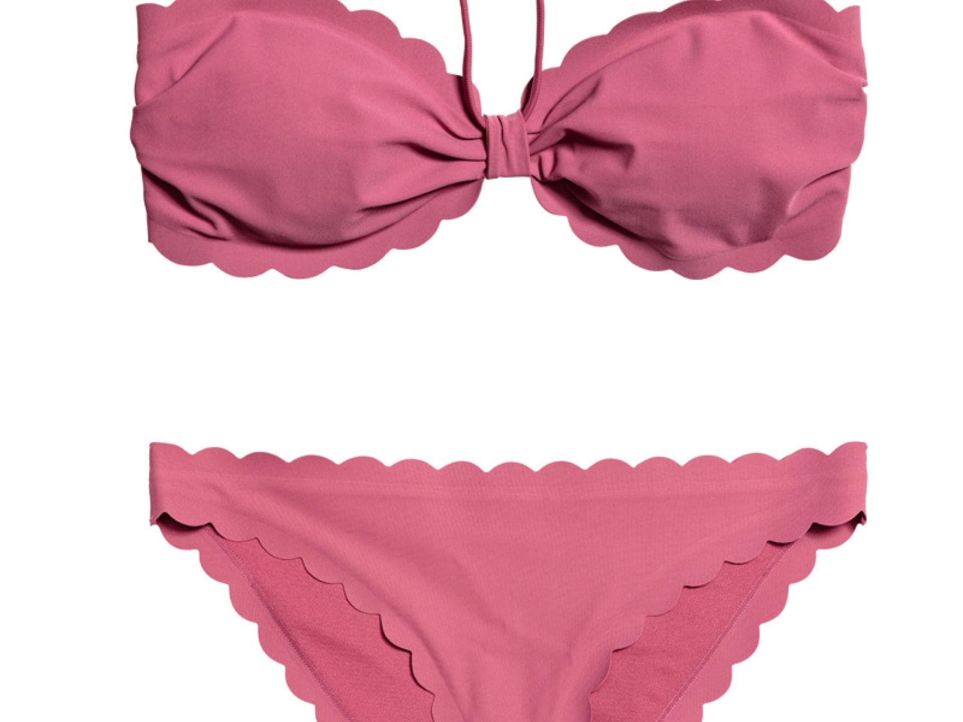 Bikini mit Wellenkante von H&M