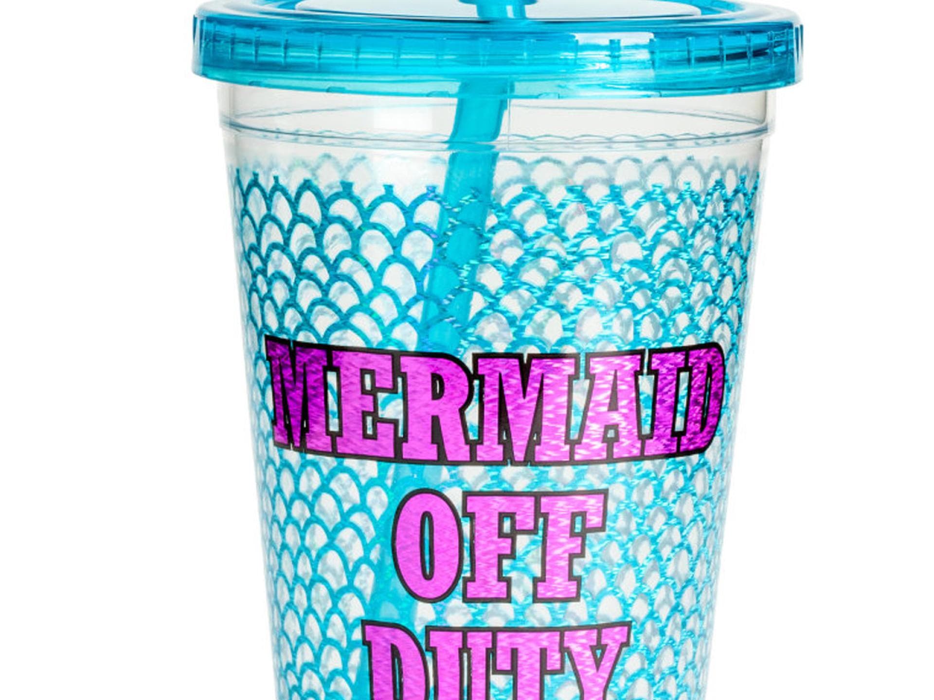 Trinkbecher mit Strohhalm von H&M Trinkbecher mit Strohhalm von H&M