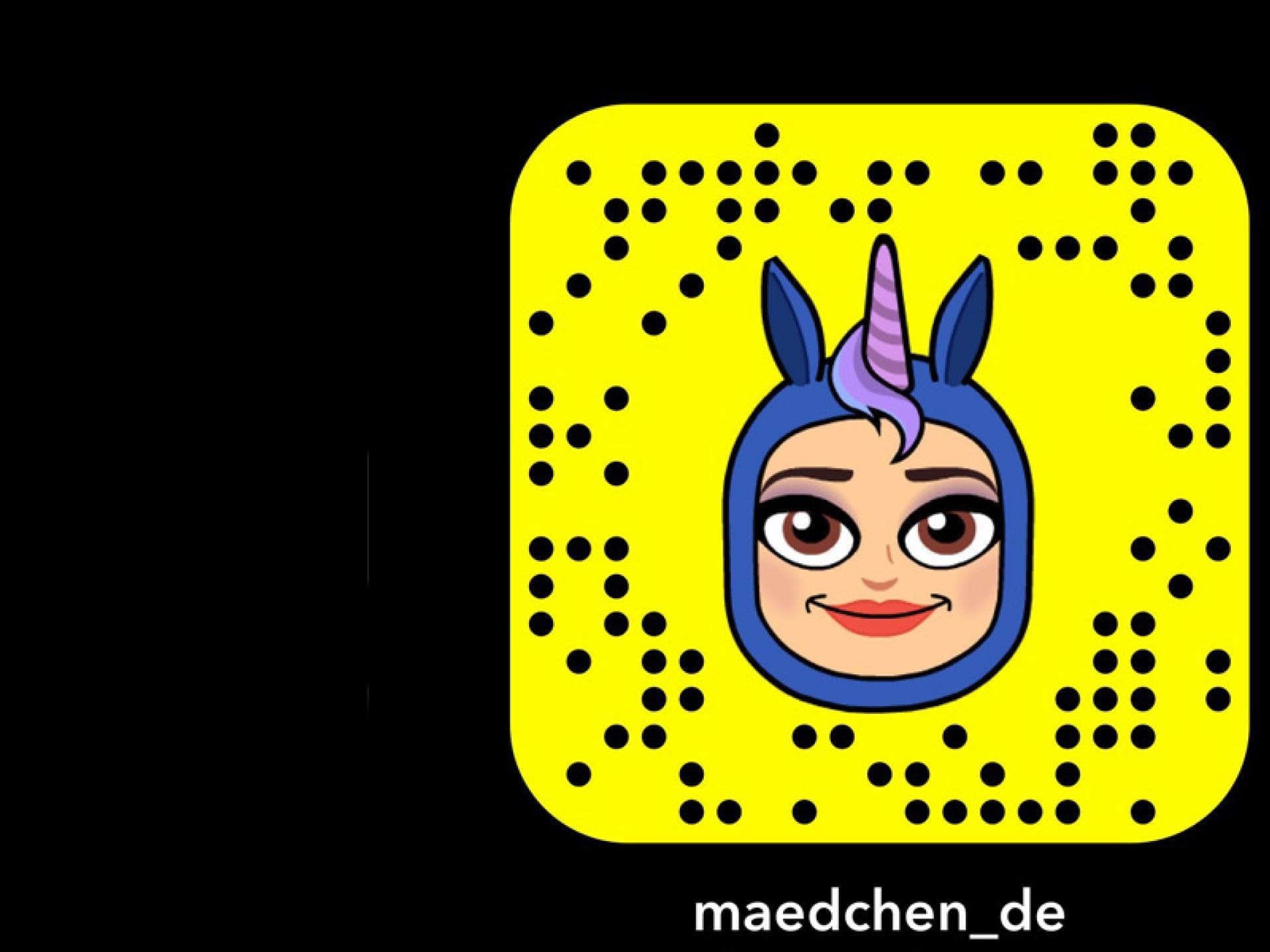 Mädchen Snapchat quer Mädchen Snapchat quer